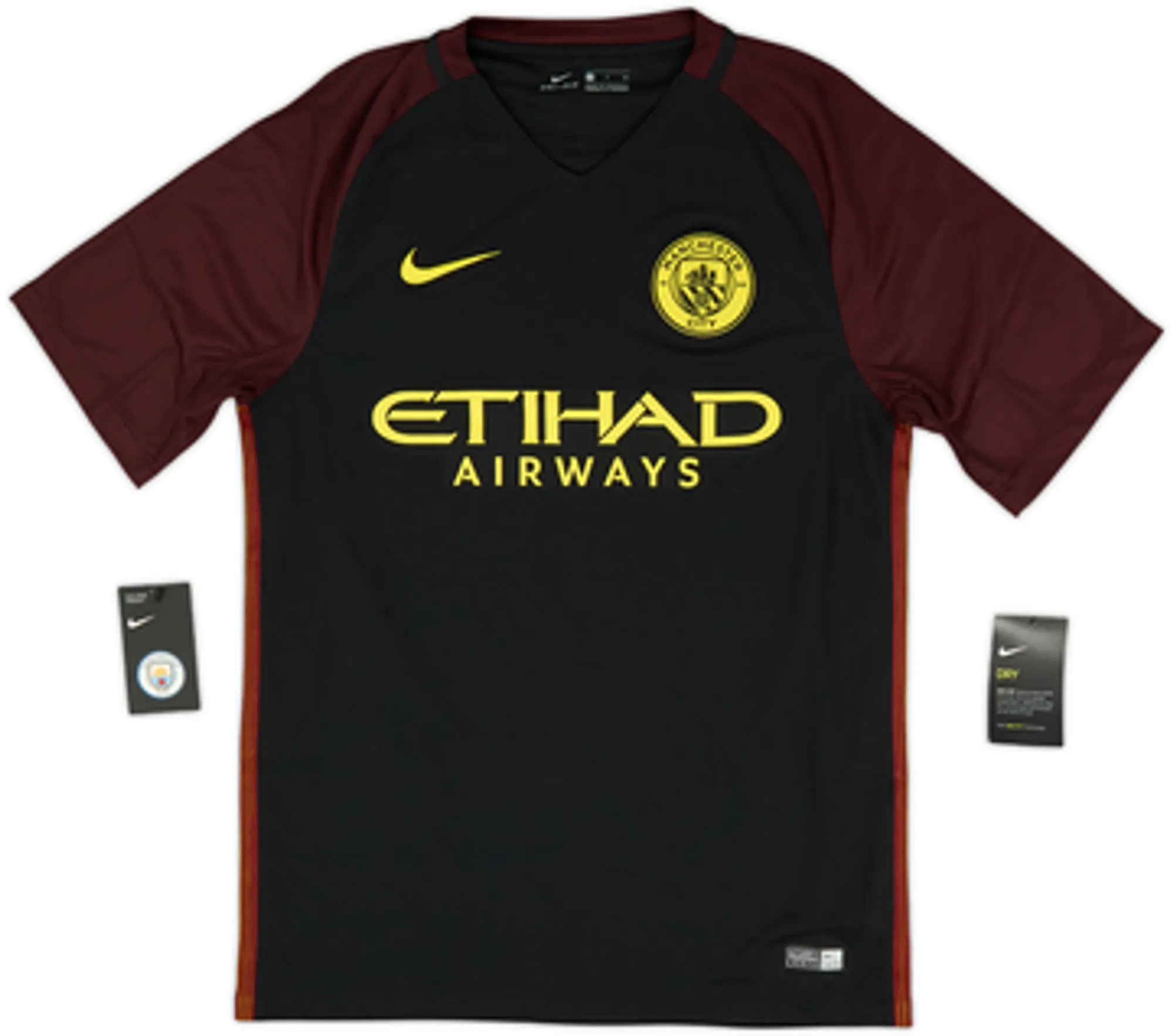 2016-17 Manchester City Away Shirt Toure Yaya #42 (S)