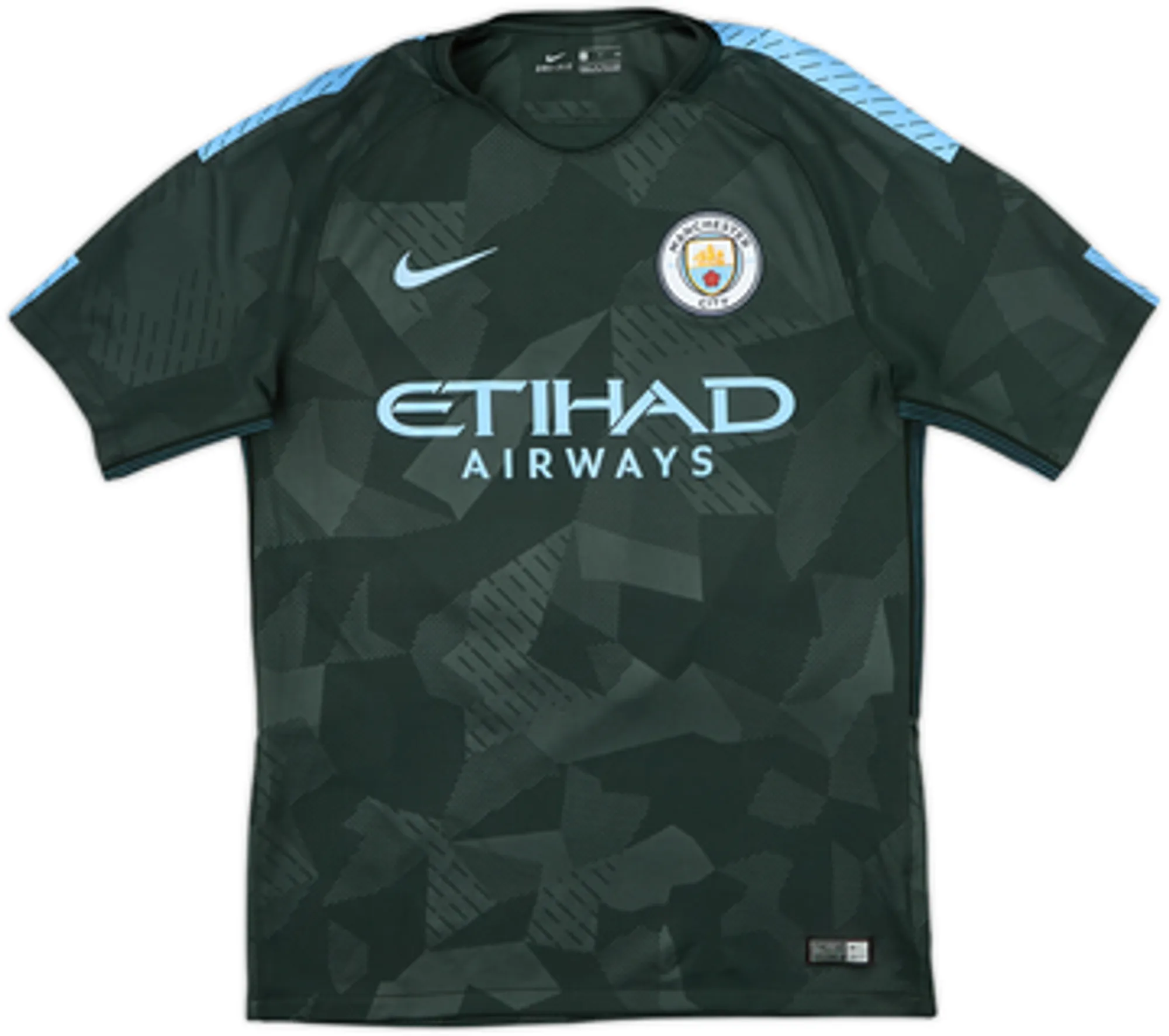 2017-18 Manchester City Third Shirt Kun Aguero #10 - 8/10 - (S)