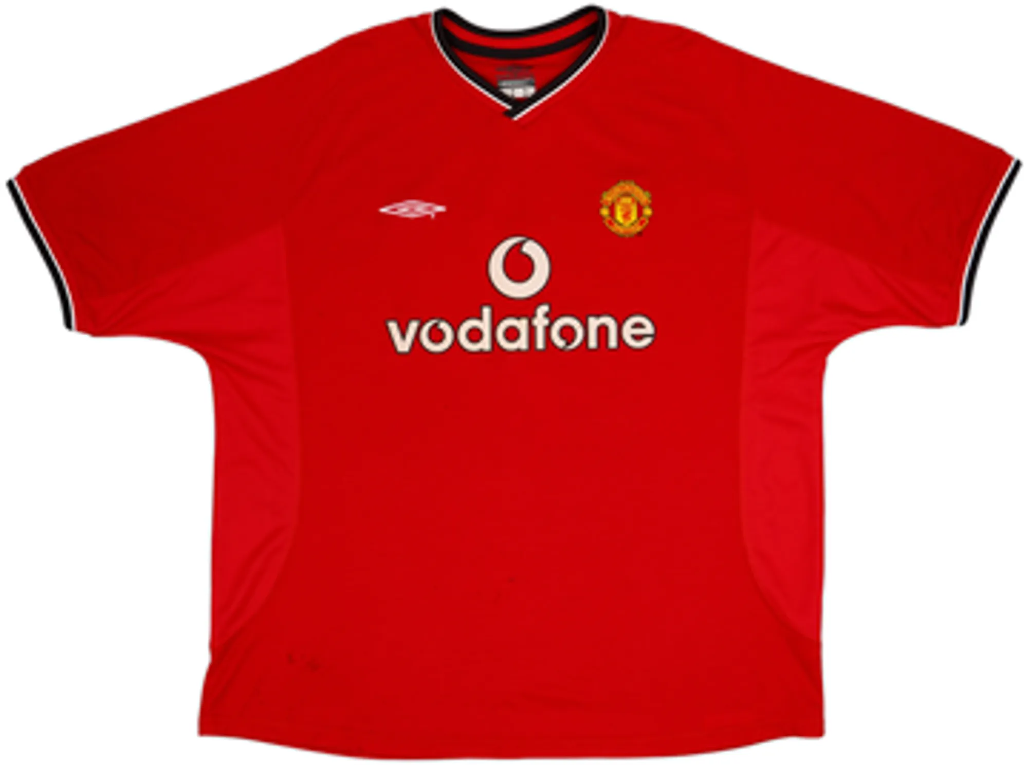 2000-02 Manchester United Home Shirt Beckham #7 - 4/10 - (XXL)
