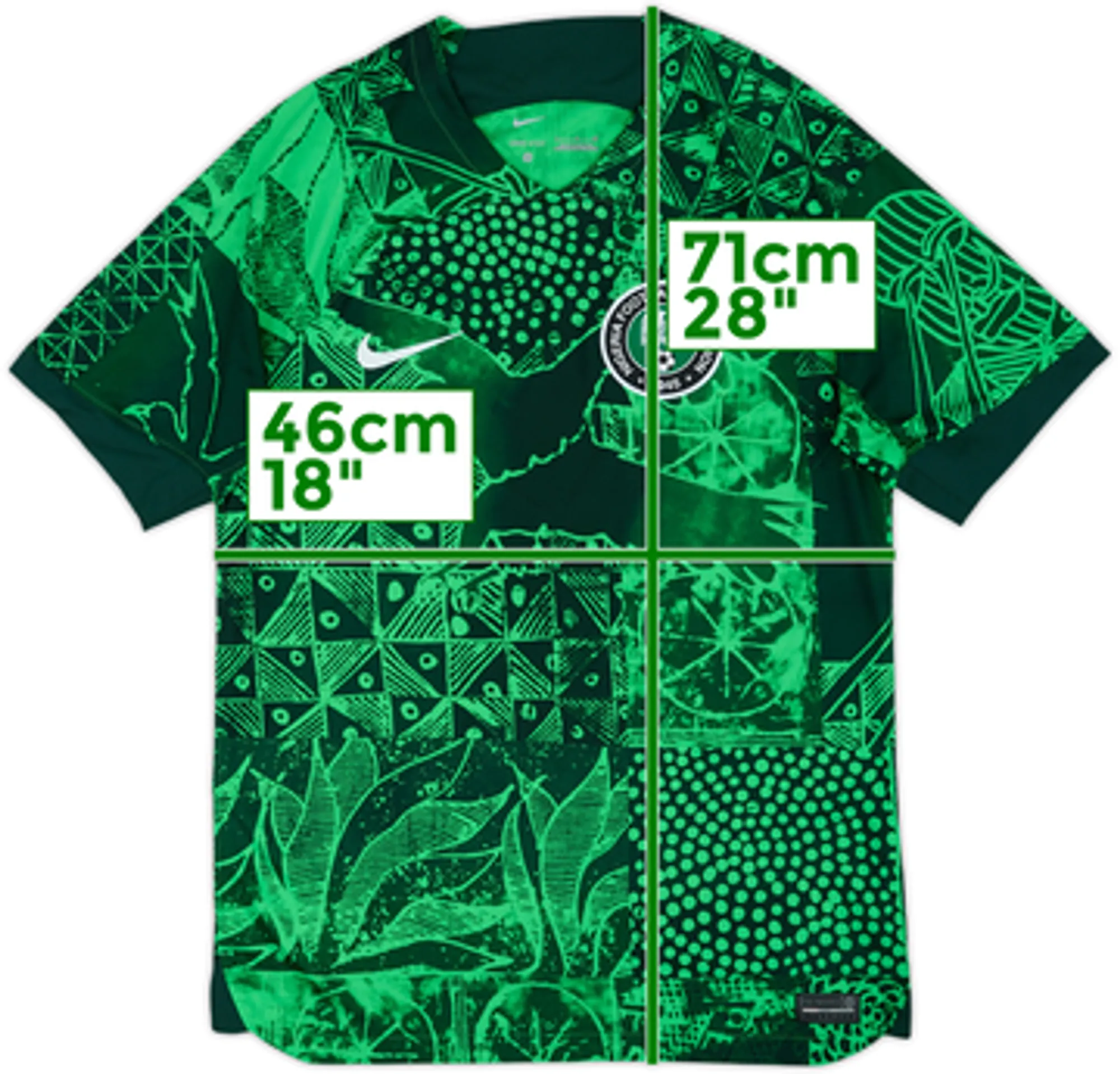 2022-24 Nigeria Home Shirt - 8/10 - (S)
