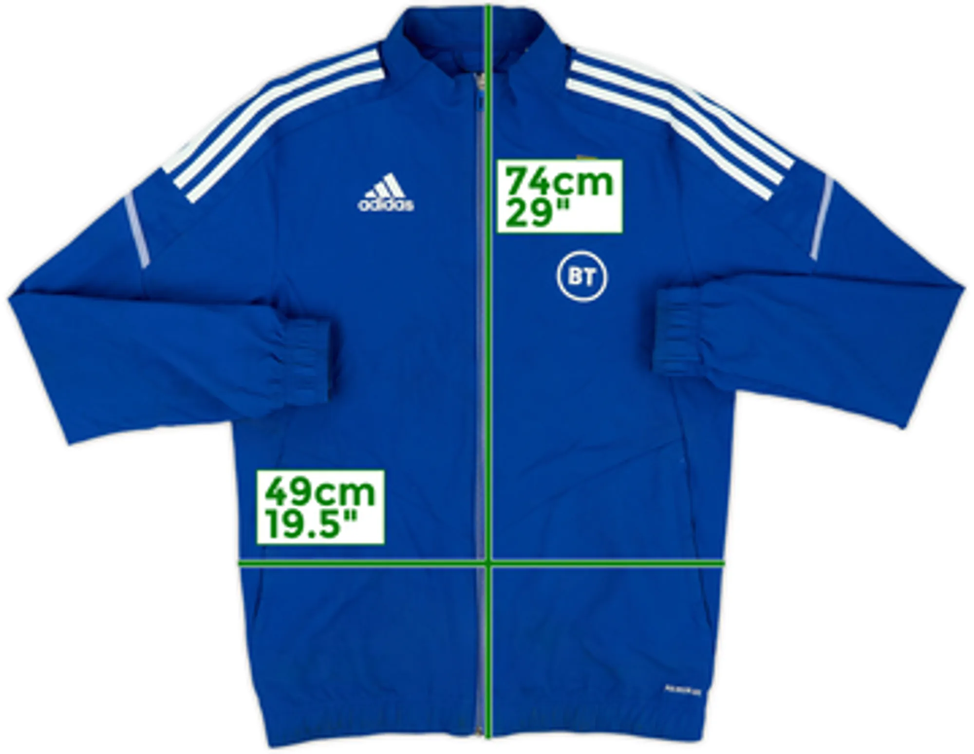 2021-22 Northern Ireland adidas Track Jacket - 6/10 - (S)
