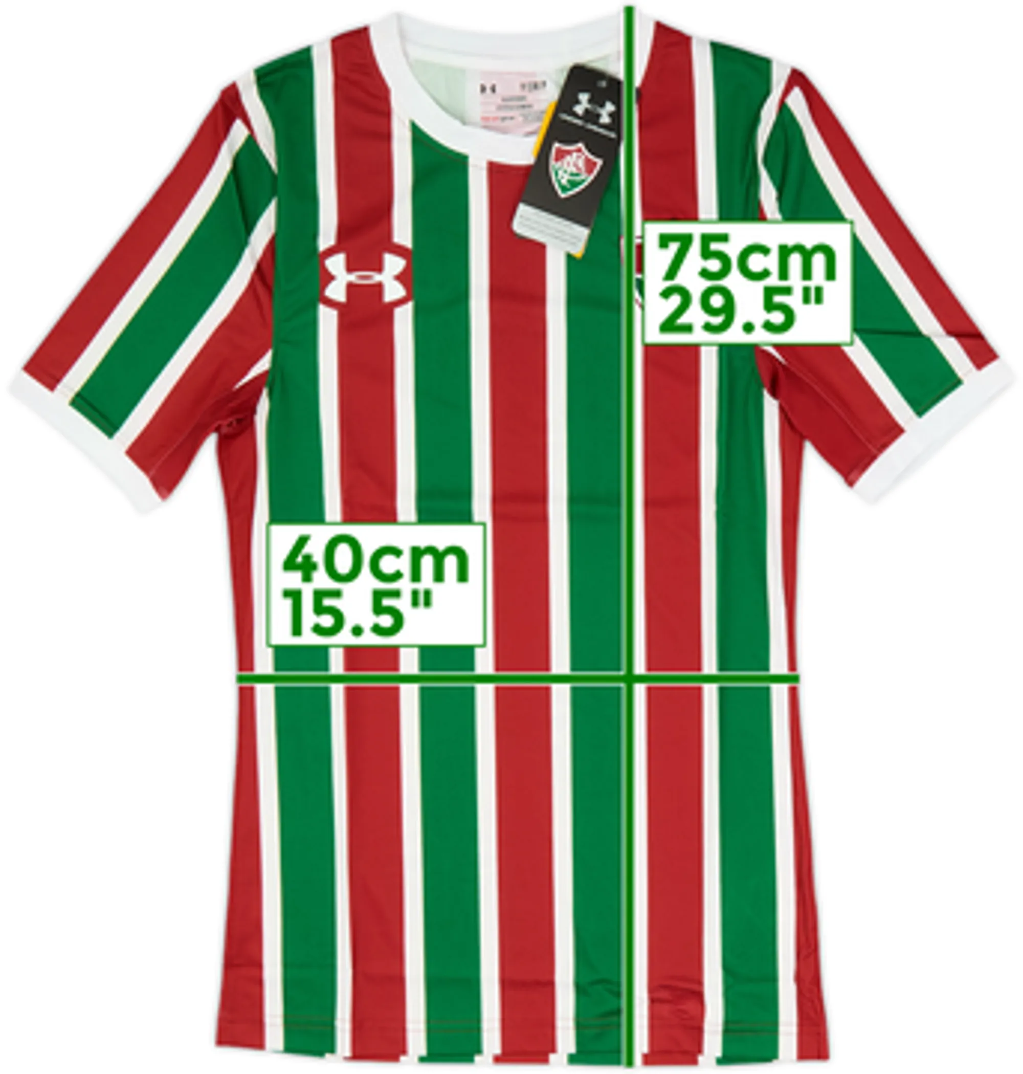 2018 Fluminense Authentic Home Shirt (S)