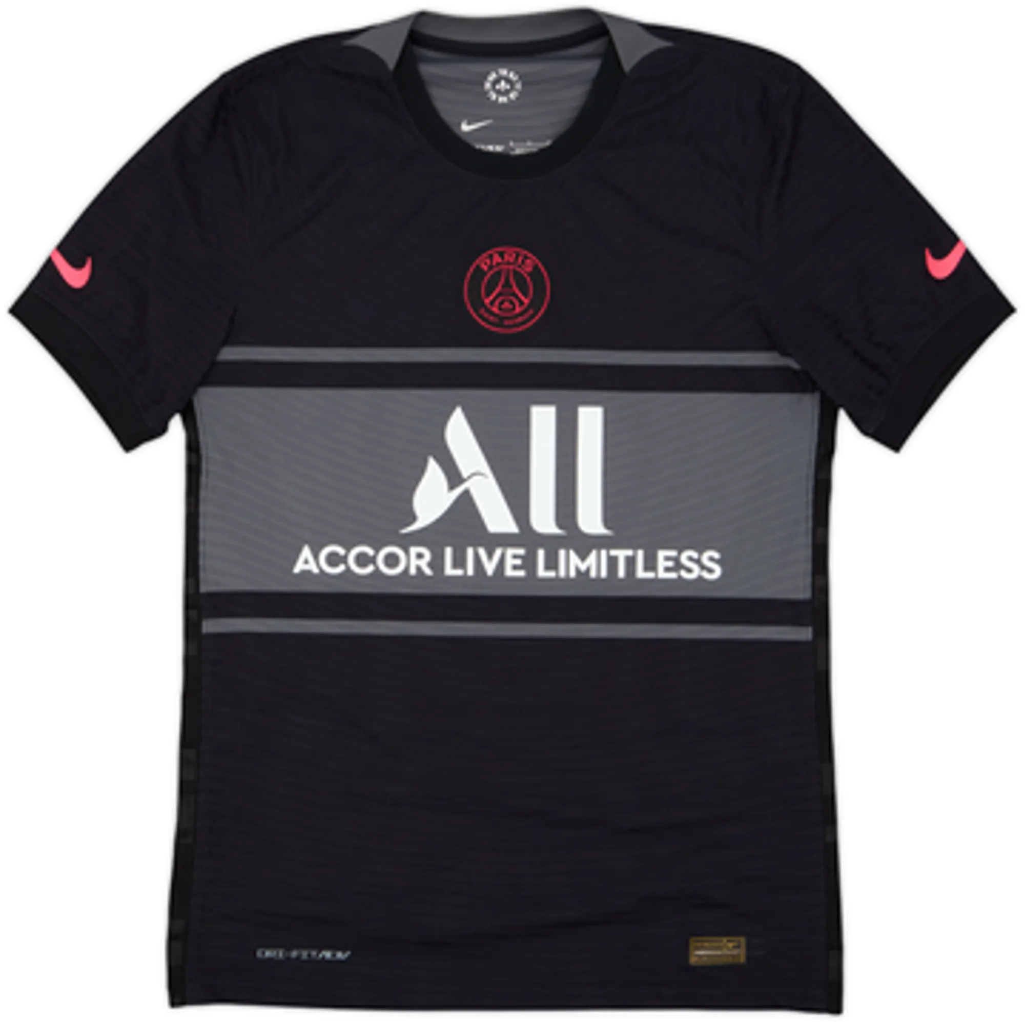 2021-22 Paris Saint-Germain Authentic Third Shirt Mbappe #7 - 10/10 - (S)