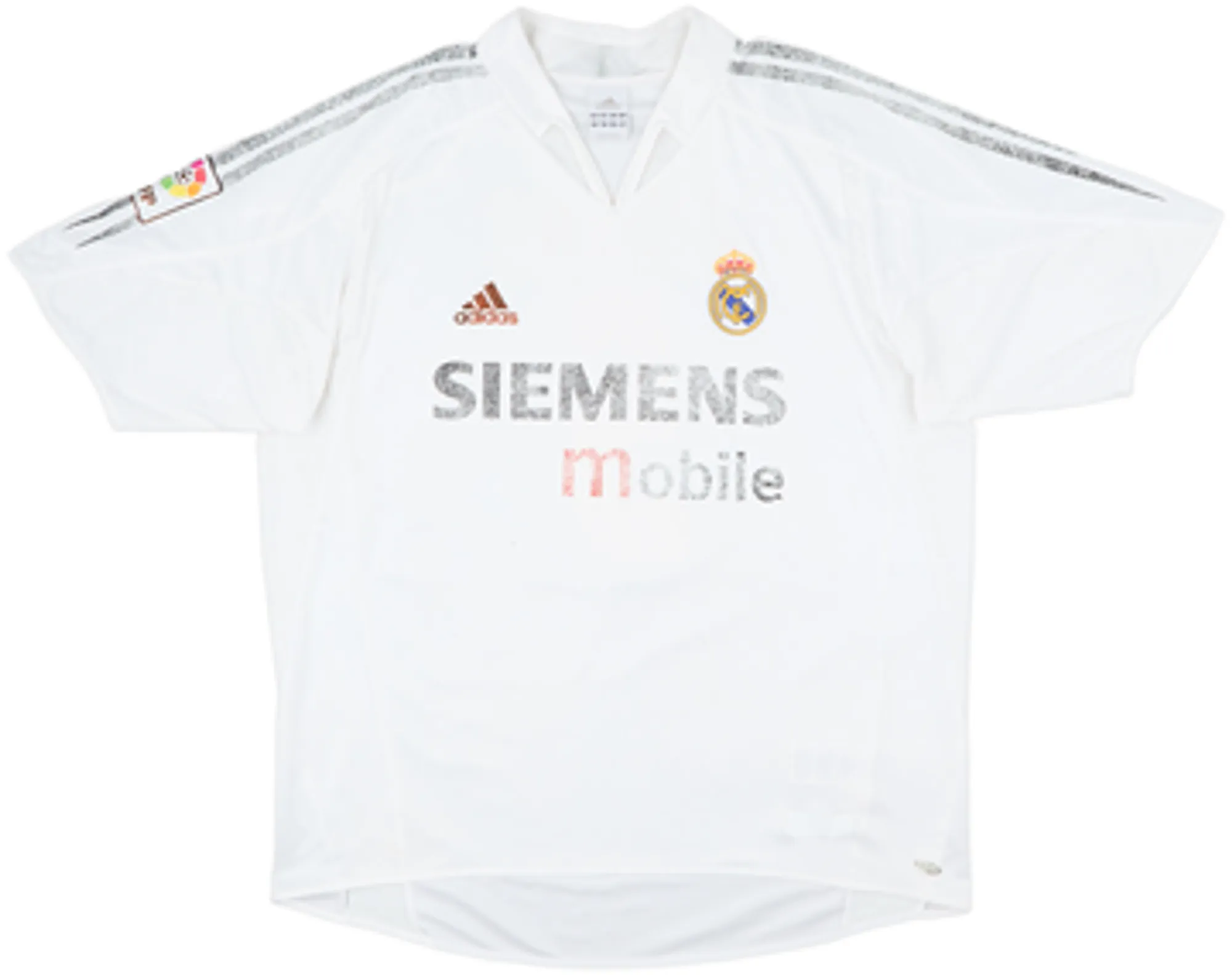 2004-05 Real Madrid Home Shirt Zidane #5 - 4/10 - (L)