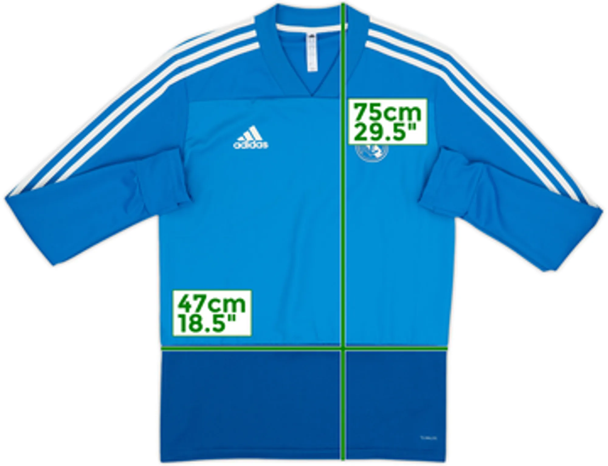 2018-19 Real Madrid adidas Sweat Top - 10/10 - (S)