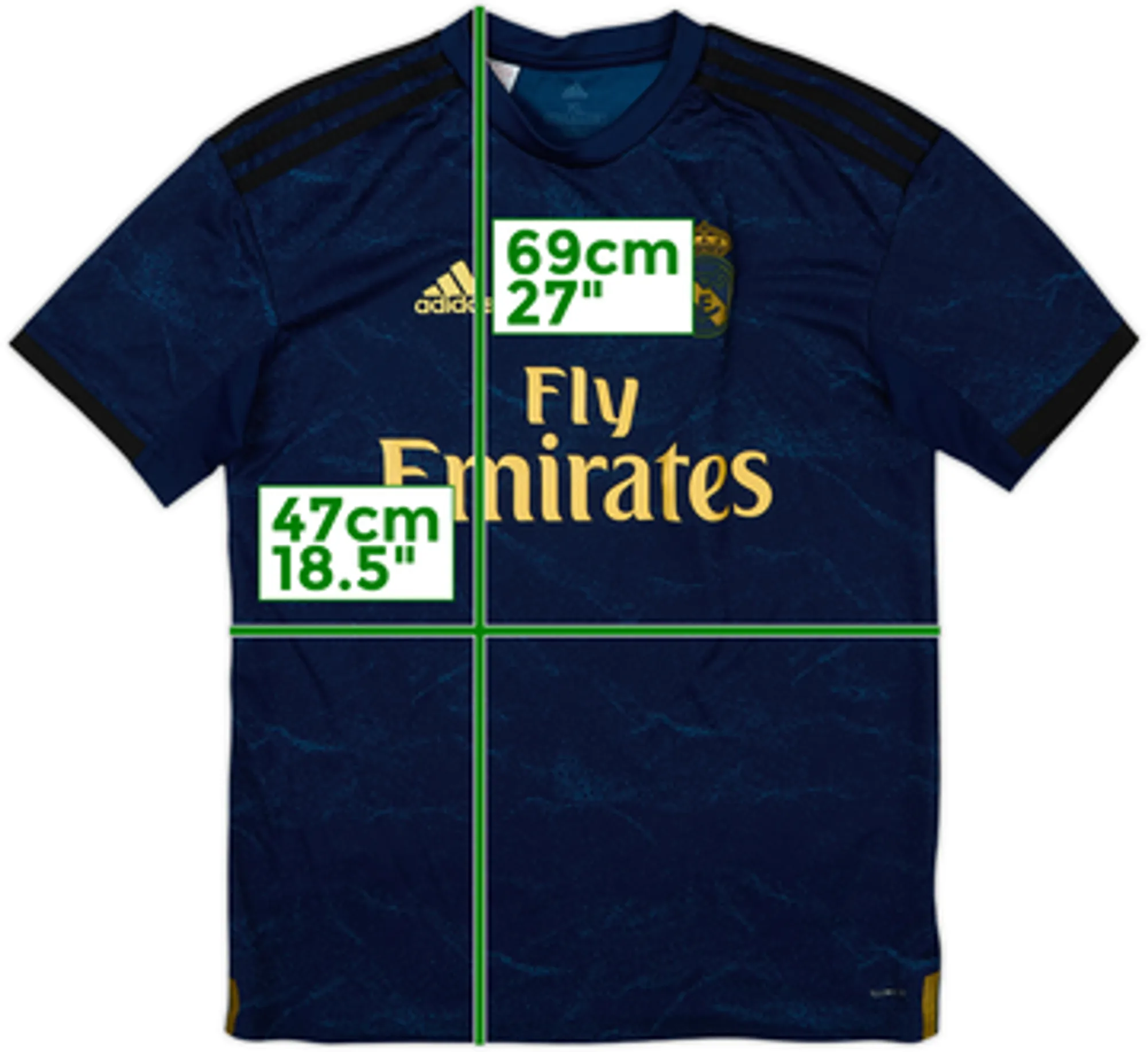 2019-20 Real Madrid Away Shirt - 6/10 - (XL.Boys)