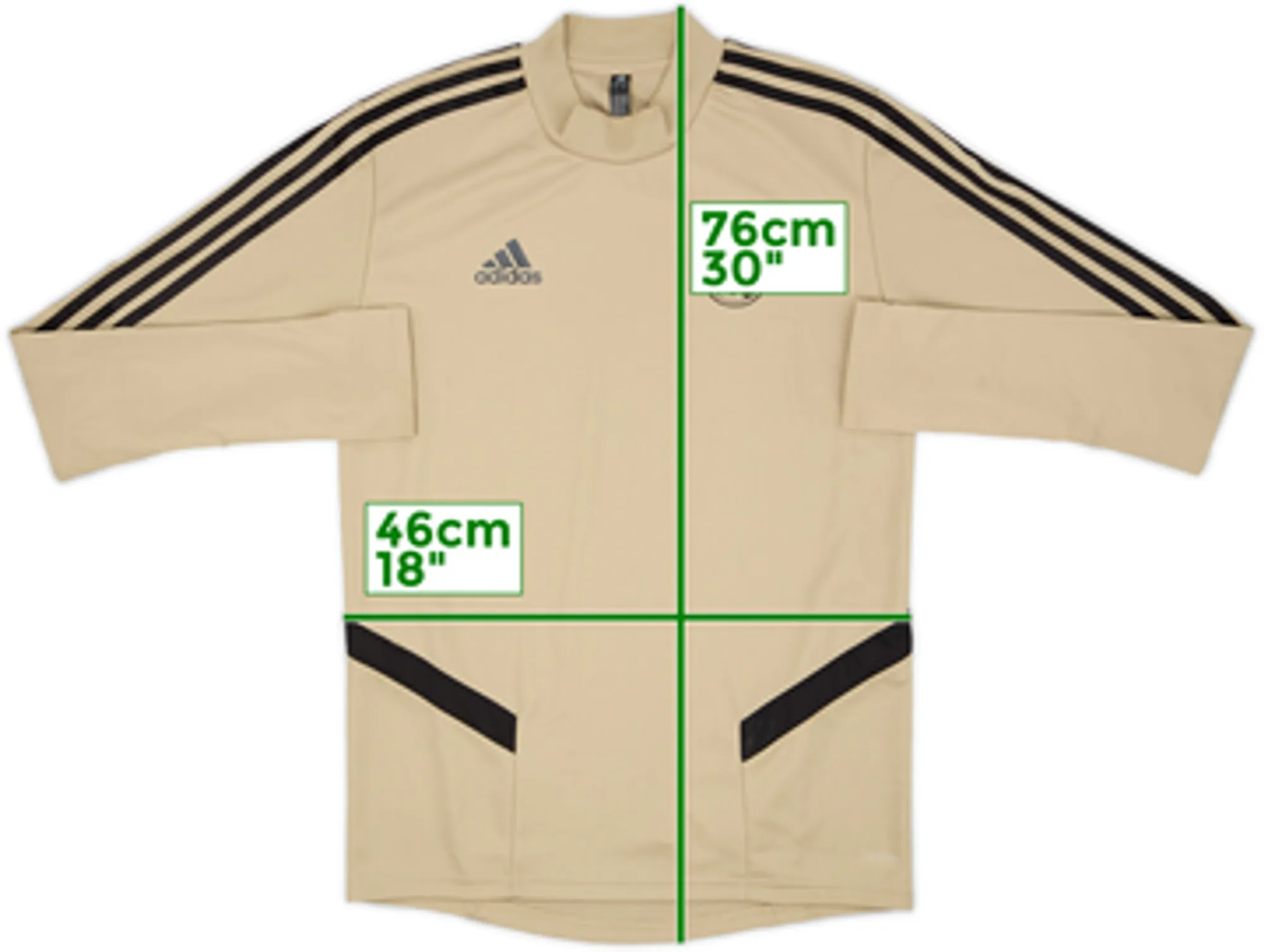 2019-20 Real Madrid adidas Drill Top - 8/10 - (S)