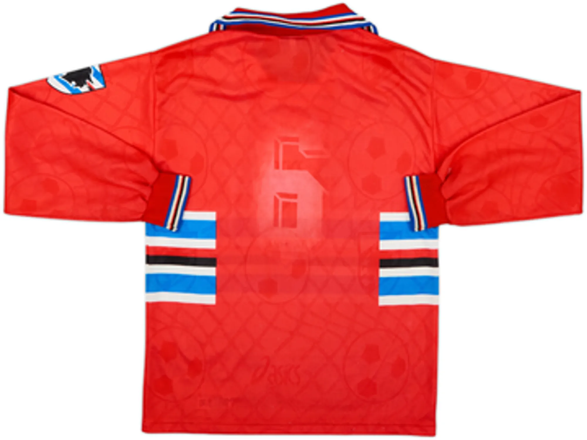 1994-95 Sampdoria Third L/S Shirt #6 - 6/10 - (S)