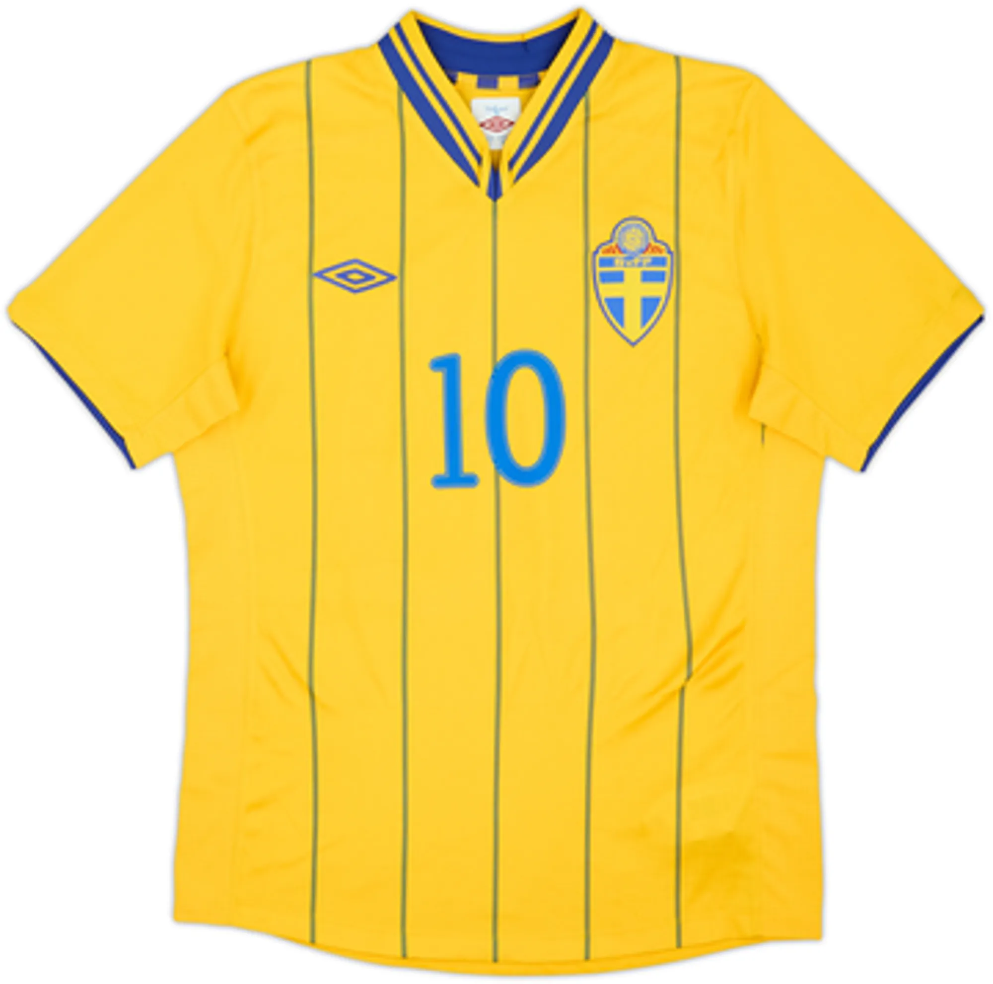 2012-13 Sweden Home Shirt Ibrahimovic #10 - 10/10 - (M)