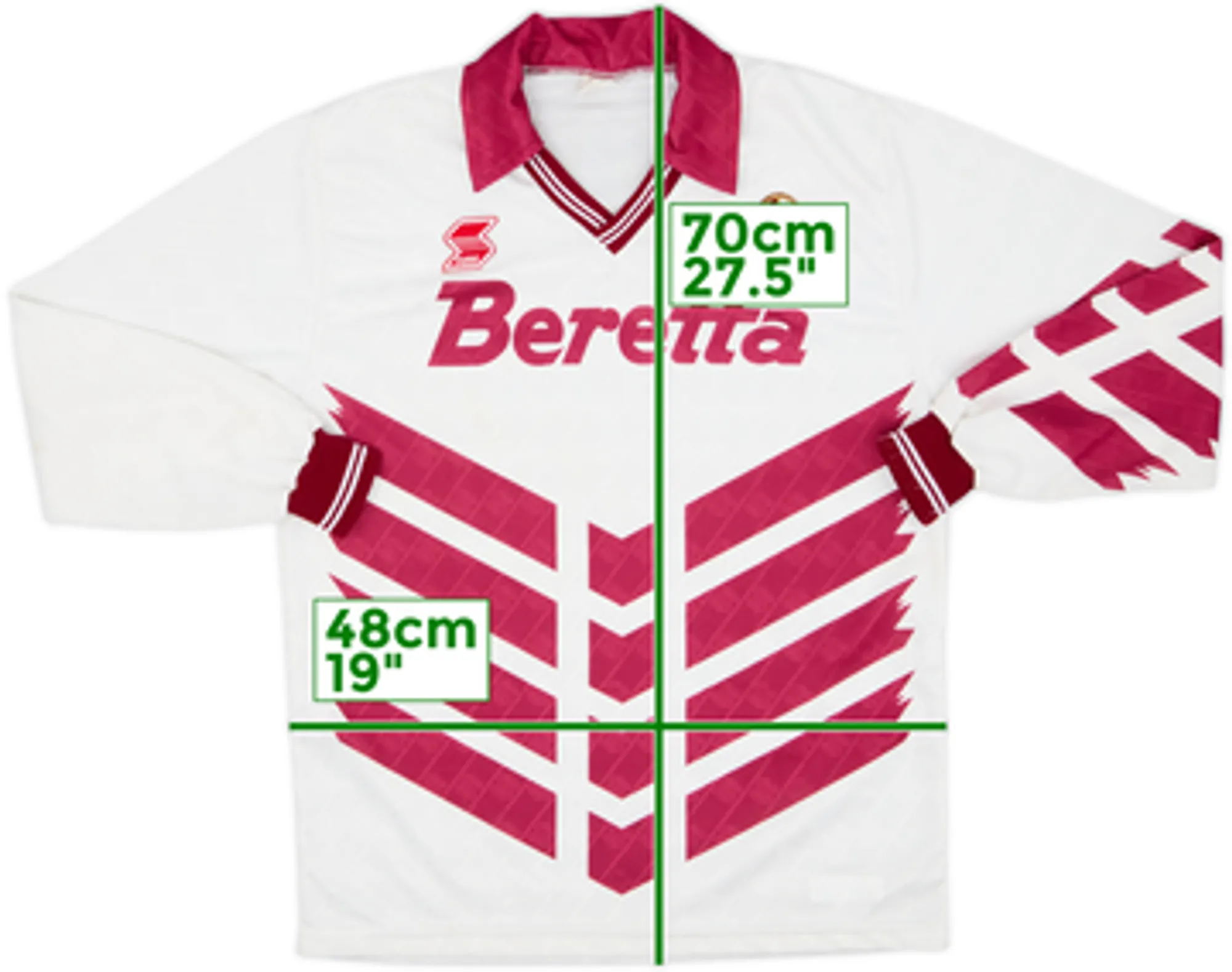 1991-92 Torino Away L/S Shirt - 8/10 - (M)