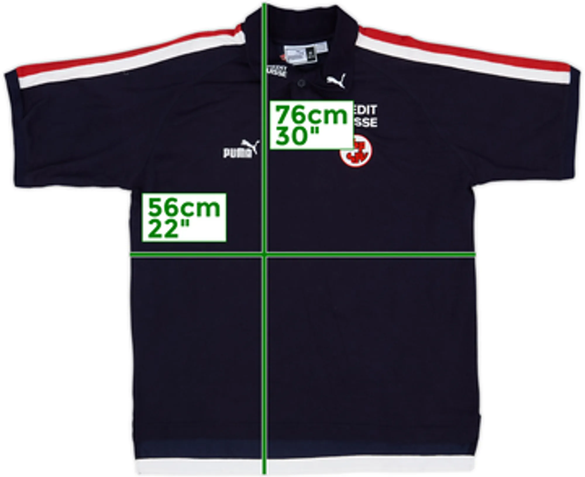 1999-00 Switzerland Player Issue Puma Polo Shirt - 8/10 - (XL)