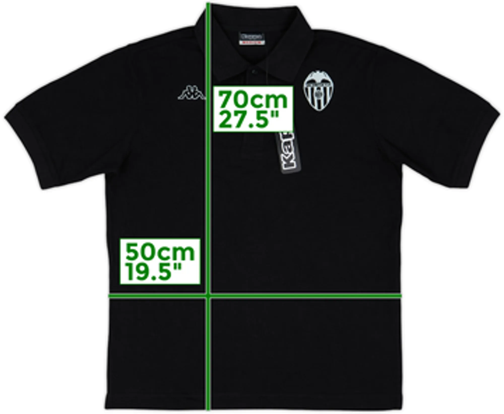 2009-10 Valencia Kappa Polo Shirt (M)