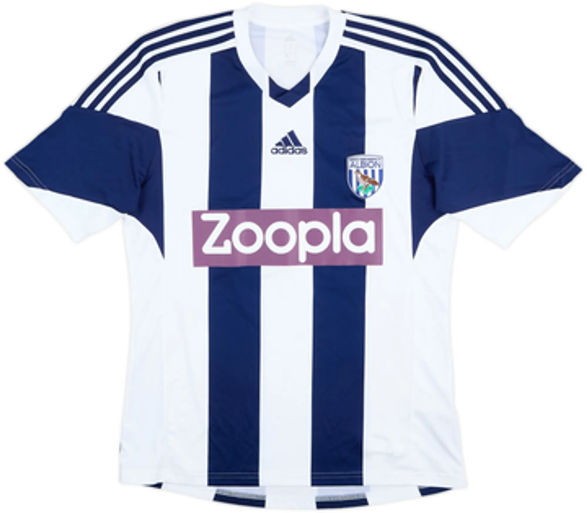 2013-14 West Brom Home Shirt Brunt #11 - 9/10 - (XL)