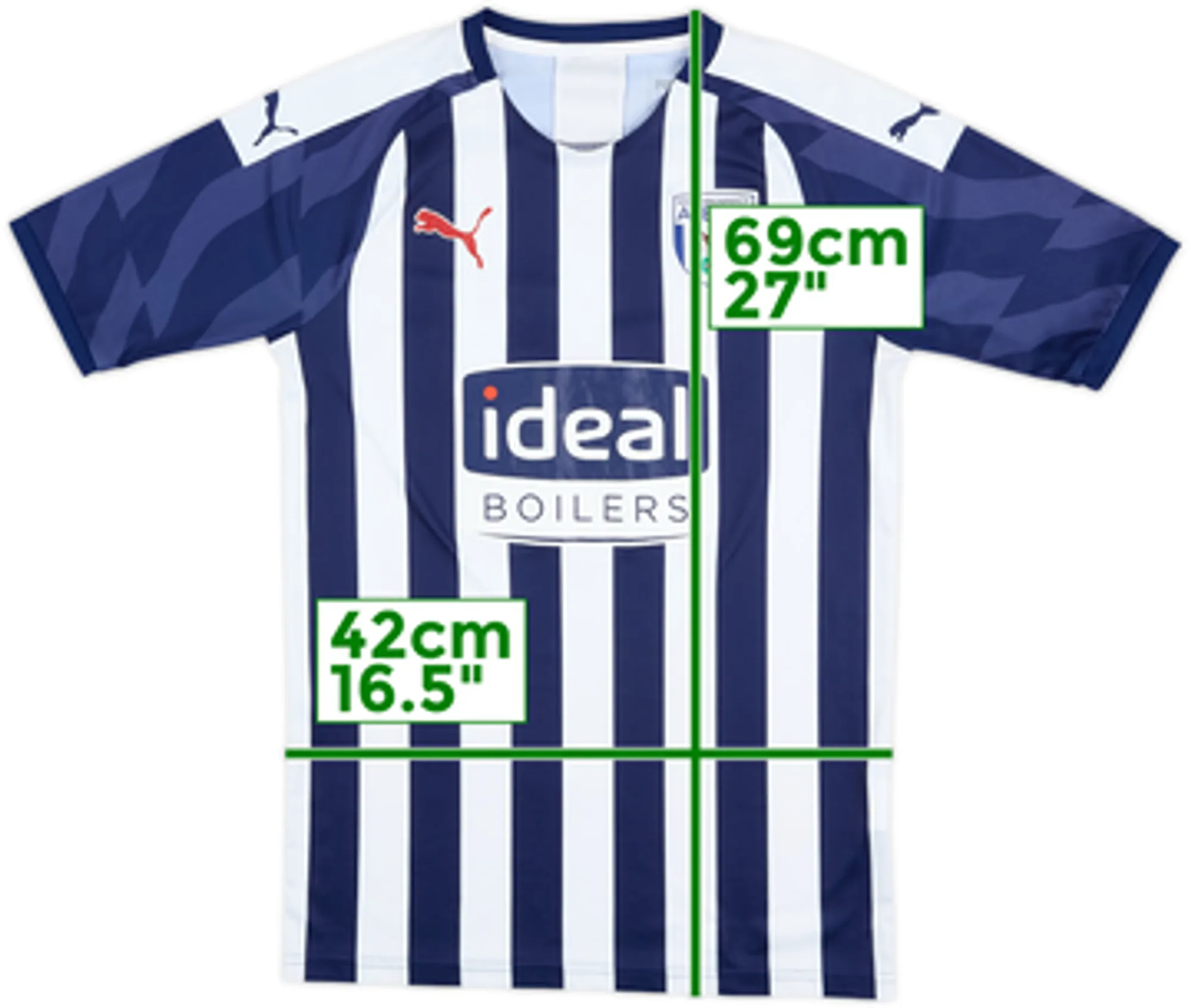 2019-20 West Brom Home Shirt - 5/10 - (S)