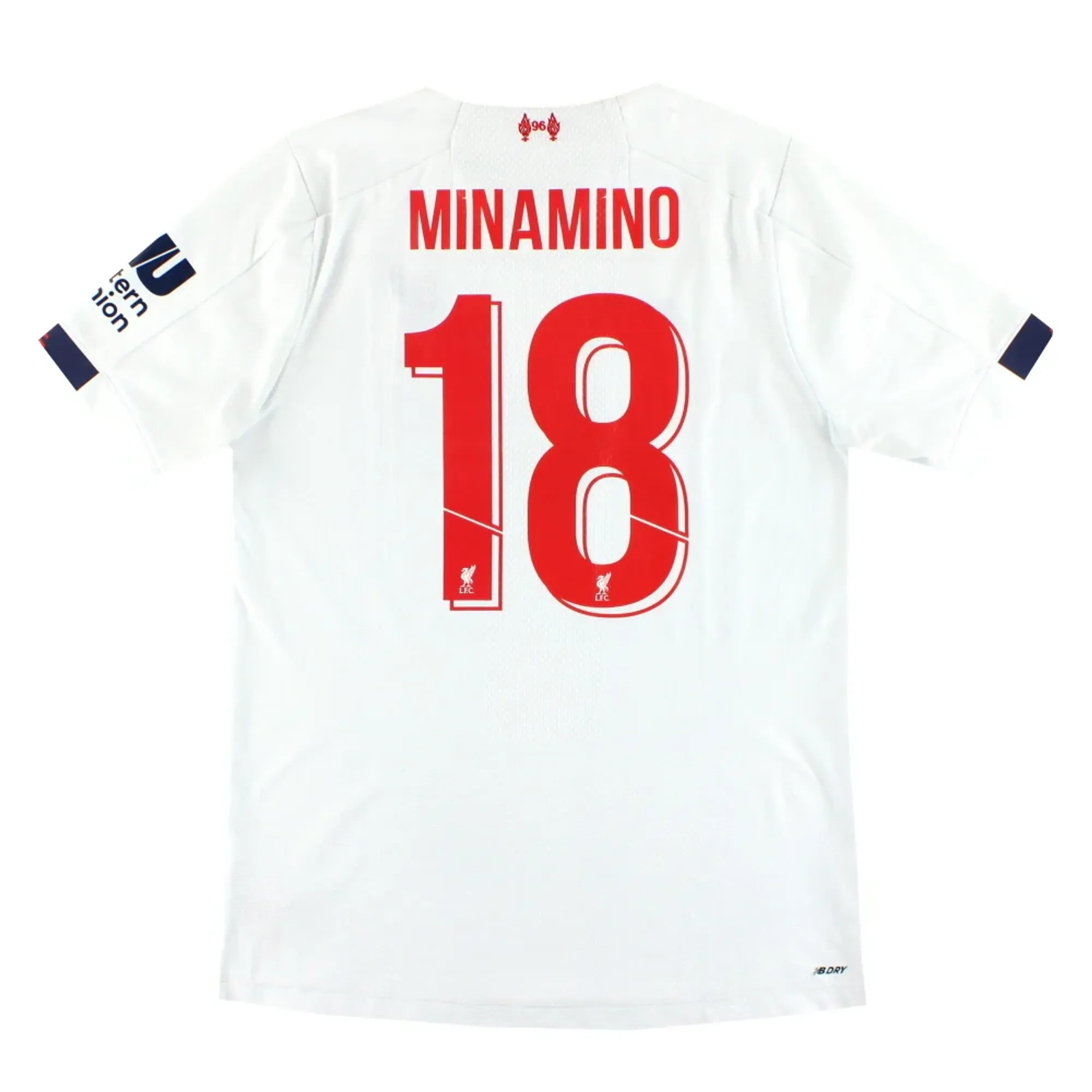 2019-20 Liverpool New Balance Elite Away Shirt Minamino #18 XL - Liverpool / Excellent 