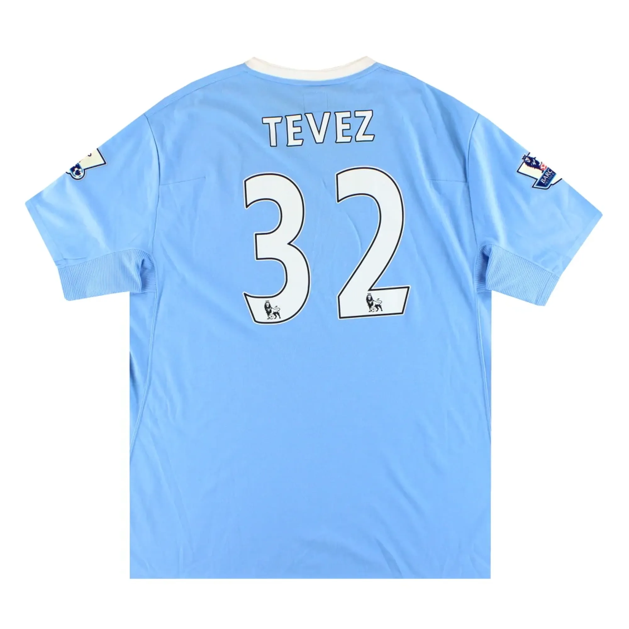 2009-10 Manchester City Umbro Home Shirt Tevez #32 XL - Manchester City / Excellent 