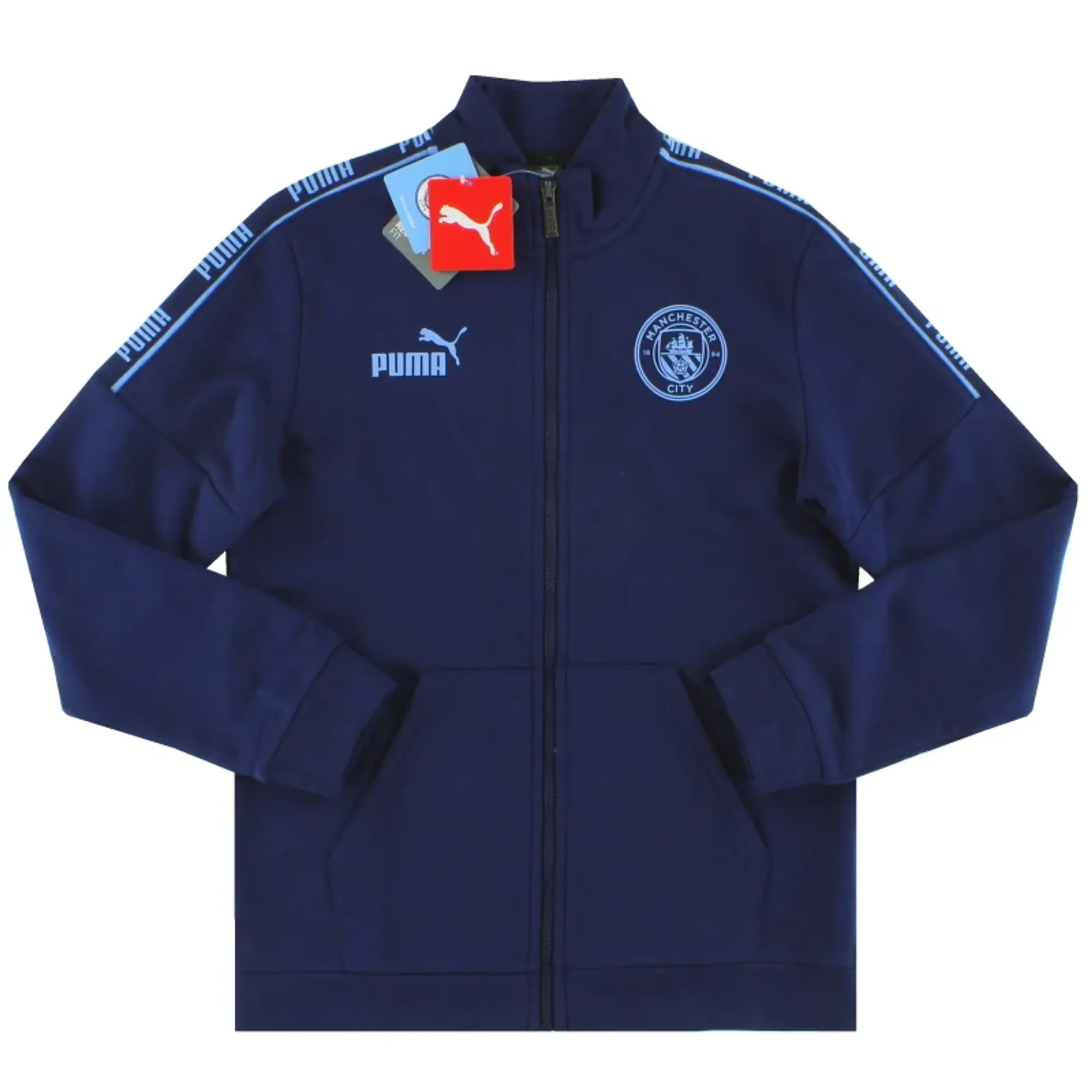 2020-21 Manchester City Puma FTBL Culture Track Jacket *BNIB* - Manchester City / BNIB 