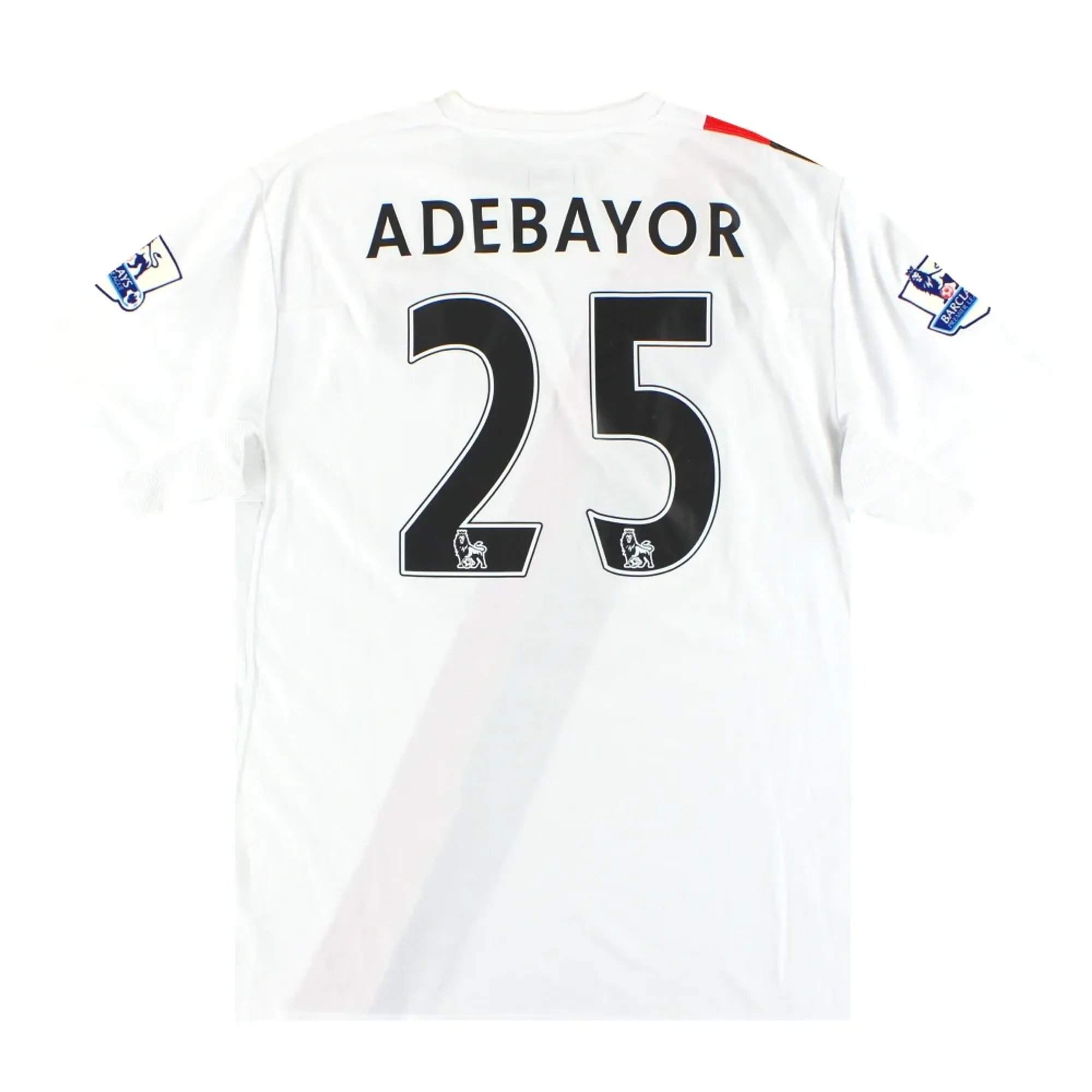 2009-10 Manchester City Umbro Third Shirt Adebayor #25 L - Manchester City / Excellent 