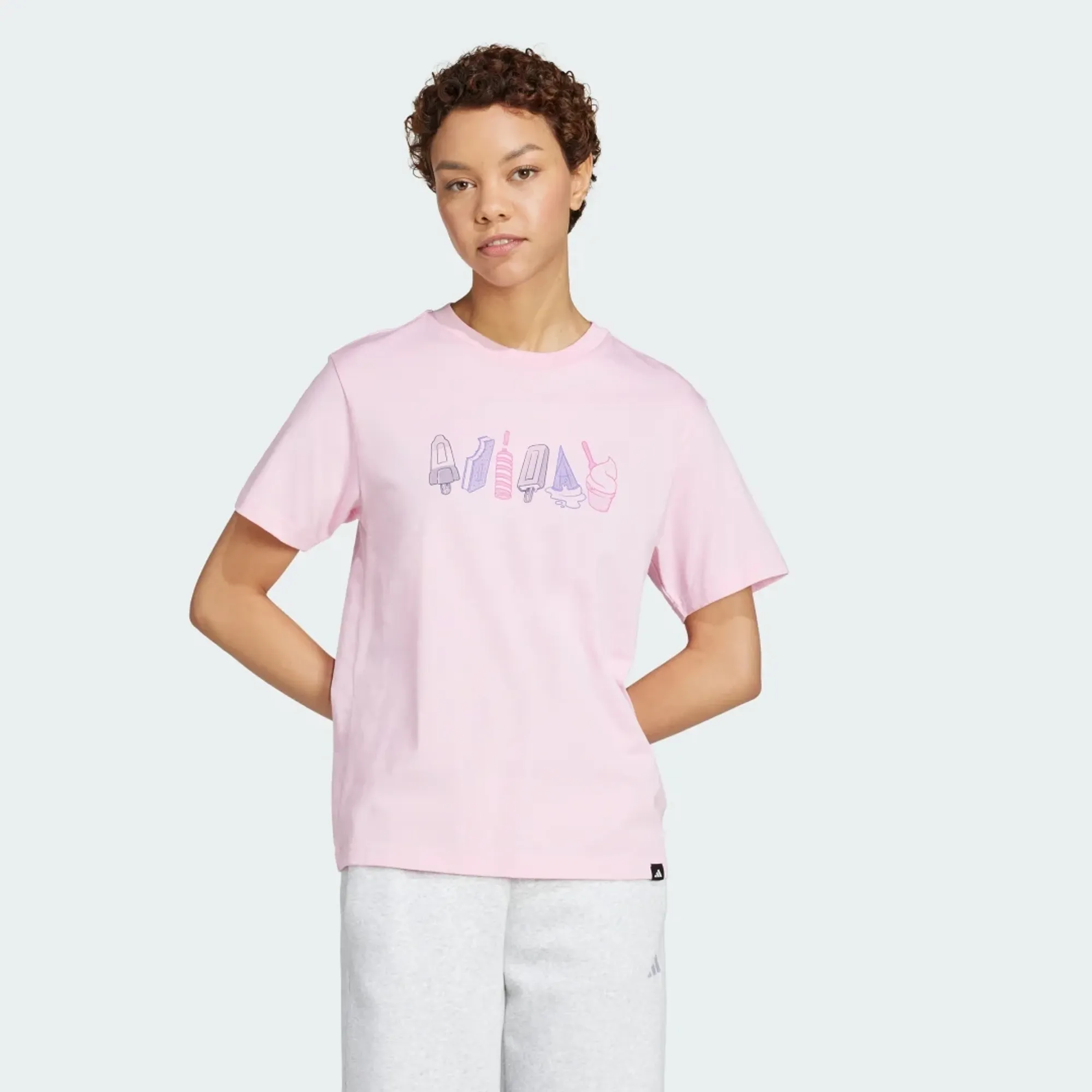 adidas Lounge Food Graphic T-Shirt