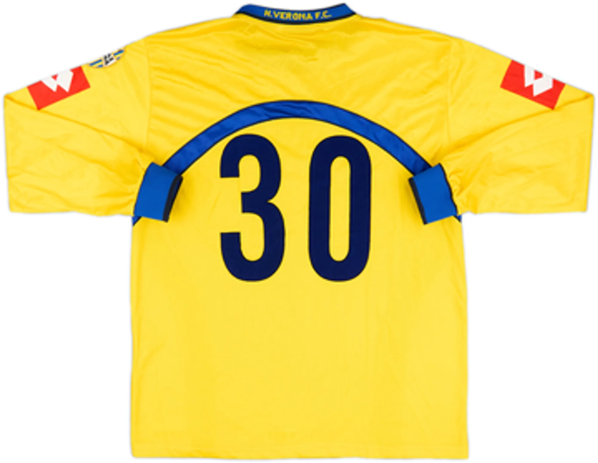 2002-03 Hellas Verona Away L/S Shirt #30 - 6/10 - (XL)