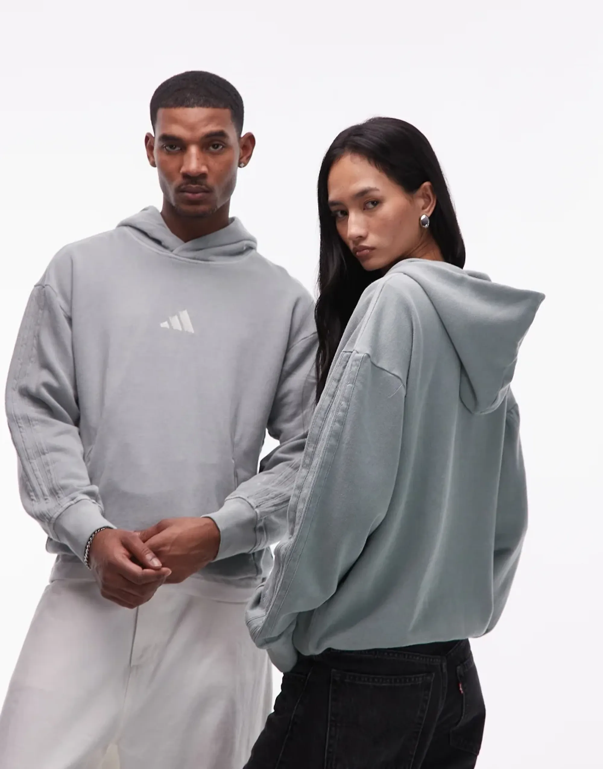 Adidas Sportswear Hoodie In Sage Green