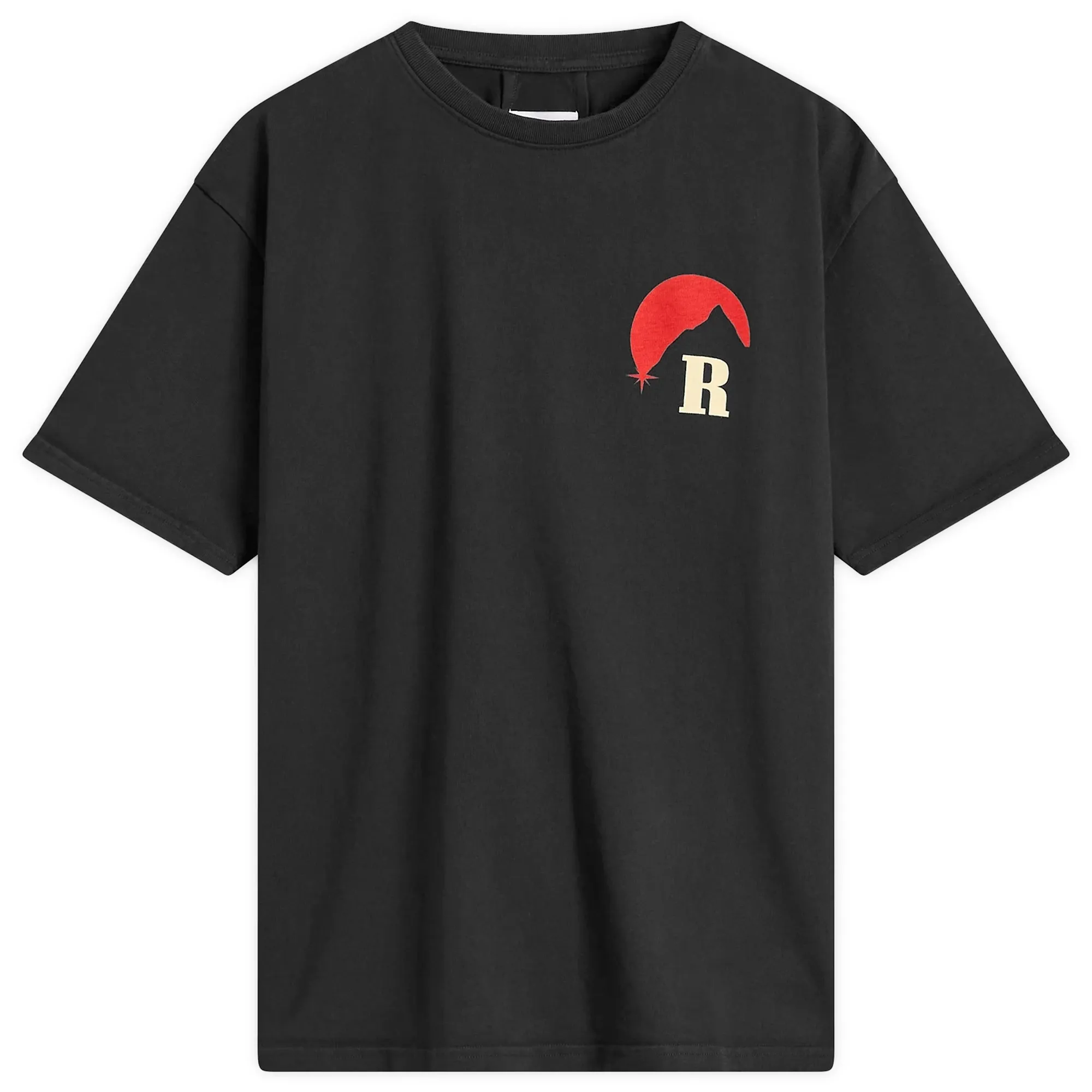 Rhude Men's Moonlight Regatta T-Shirt Vintage Black/ Red/ Blue