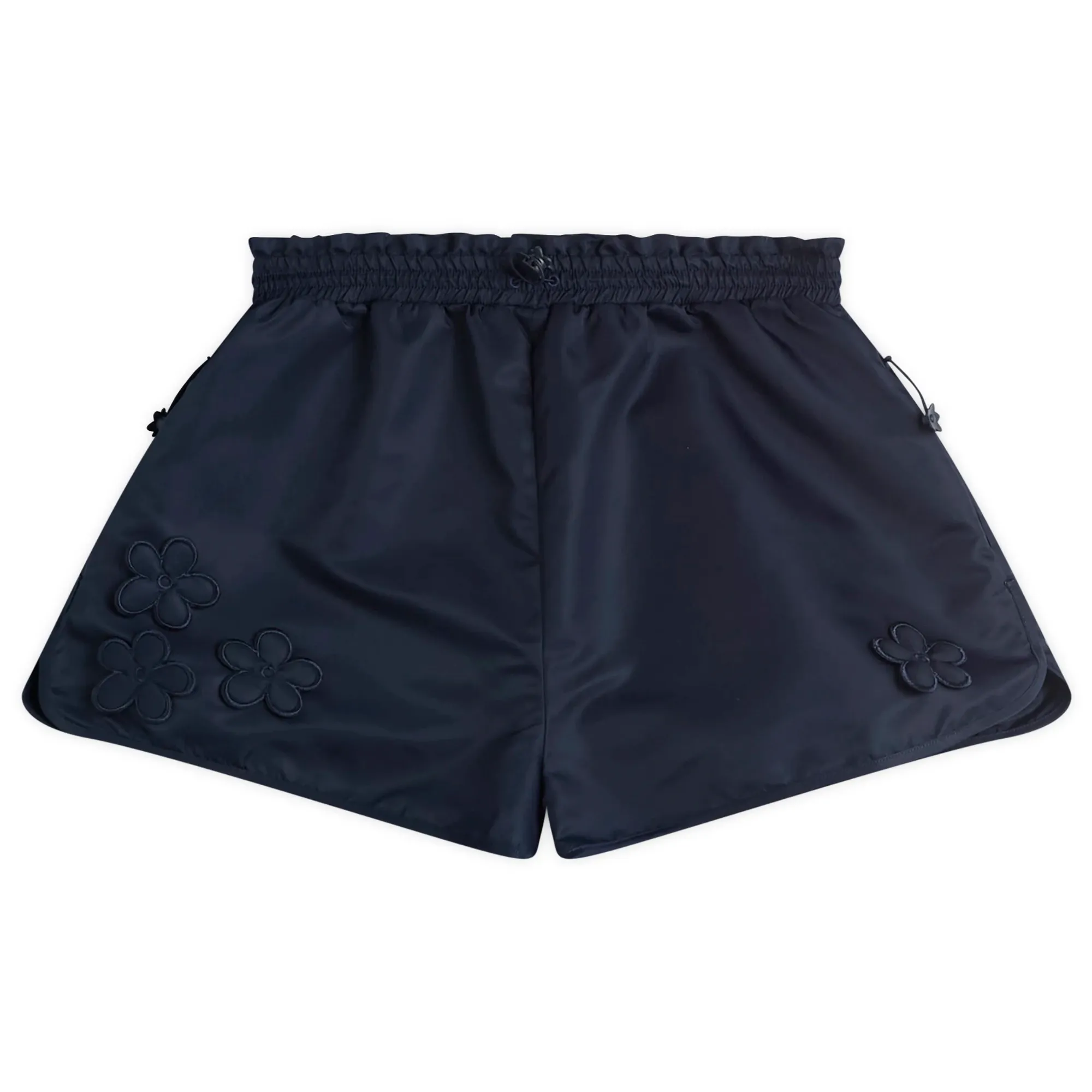 Cecilie Bahnsen Women's Colette Shorts in Technical Nylon Navy
