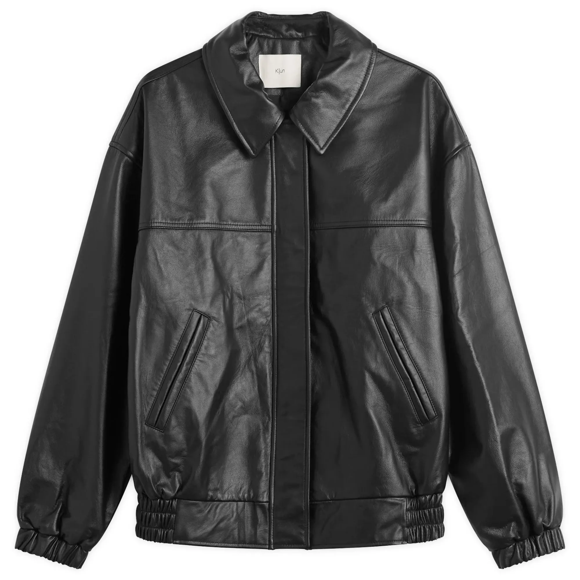 Kijun Women's Leather Jacket Black