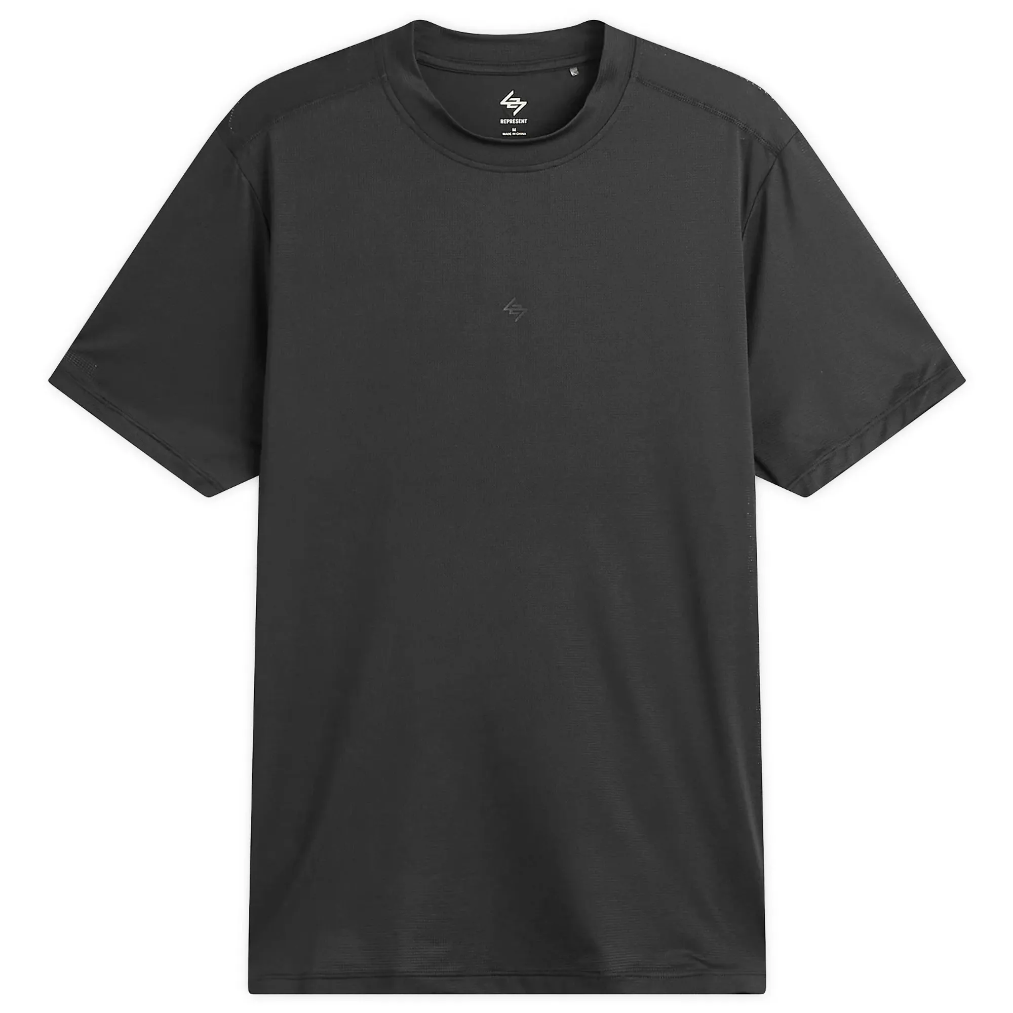 Represent Men's 247 Dna Mesh T-Shirt Jet Black