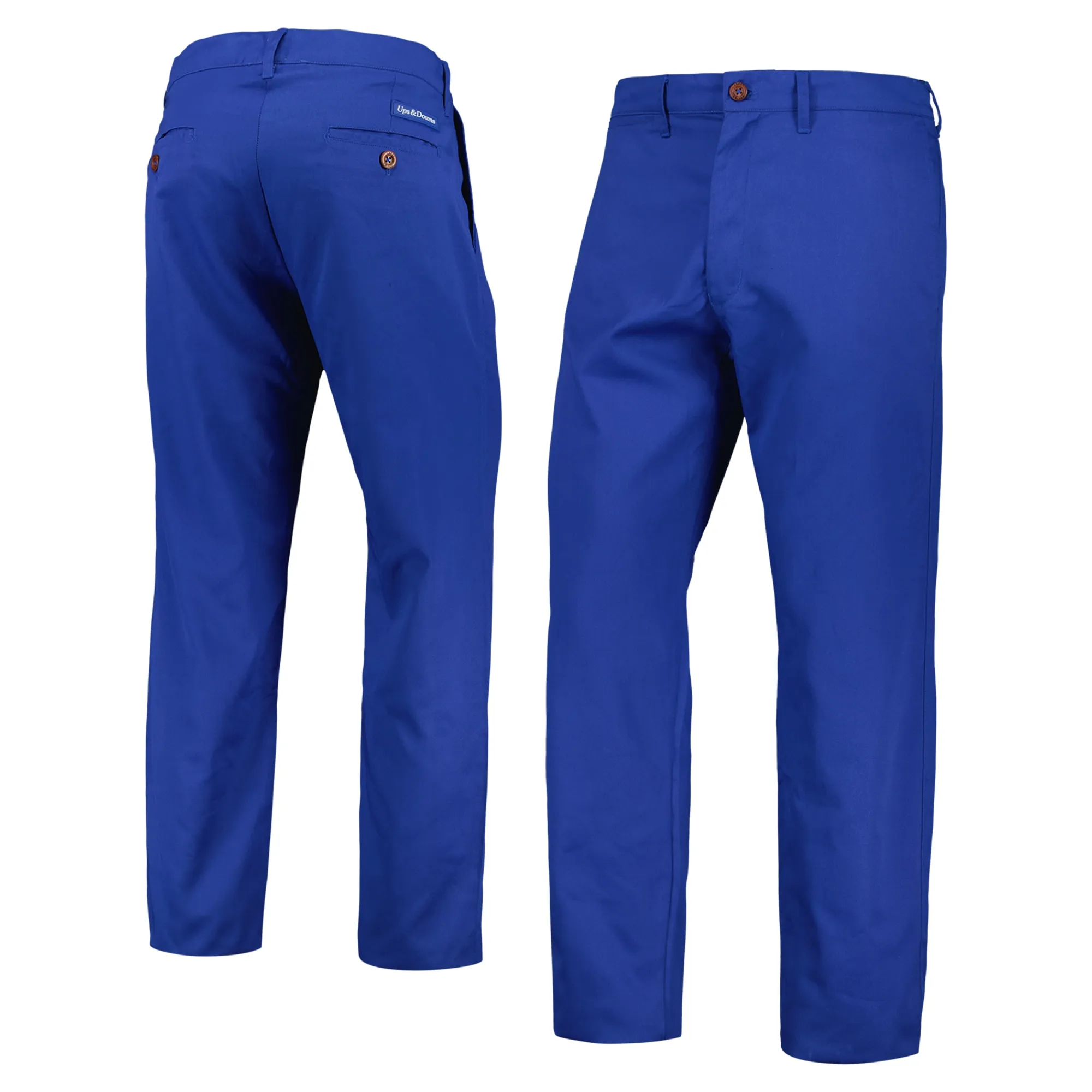 Leeds United Ups And Downs Chino Pants - Blue