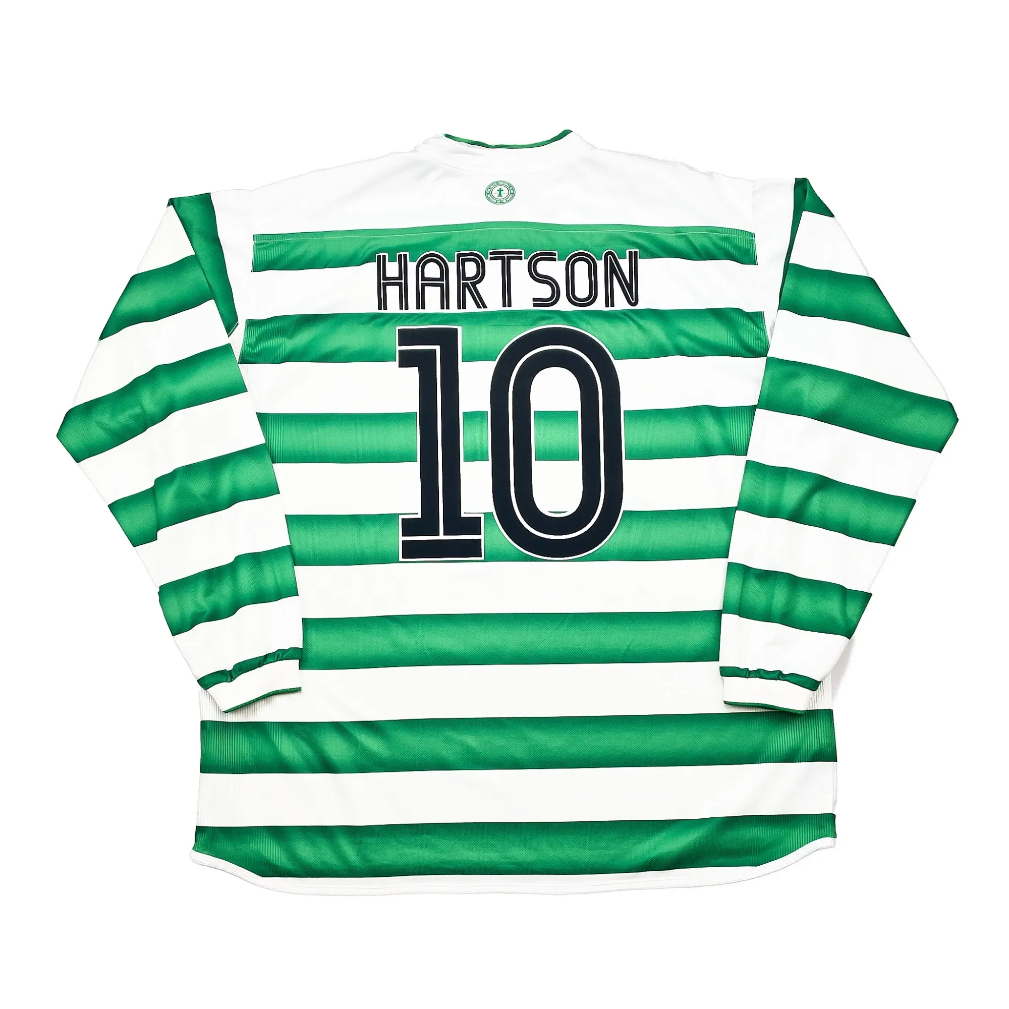 2003/04 Celtic Hartson #10 L/S Home Shirt (XXL) Umbro | Cult Kits