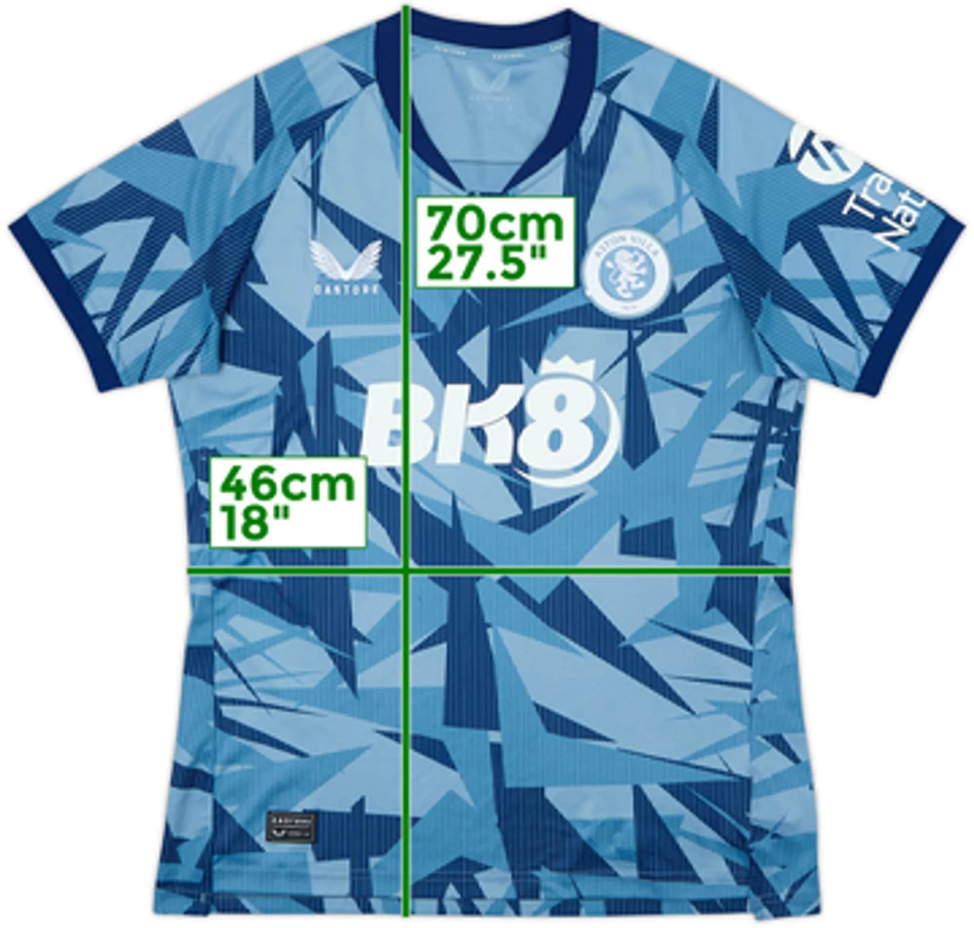 2023-24 Aston Villa Third Shirt - 10/10 - (Women's M)