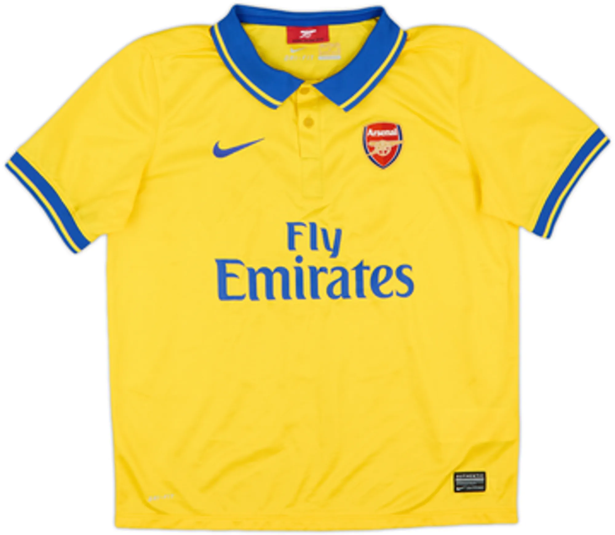 2013-14 Arsenal Away Shirt Giroud #12 - 10/10 - (XL.Boys)