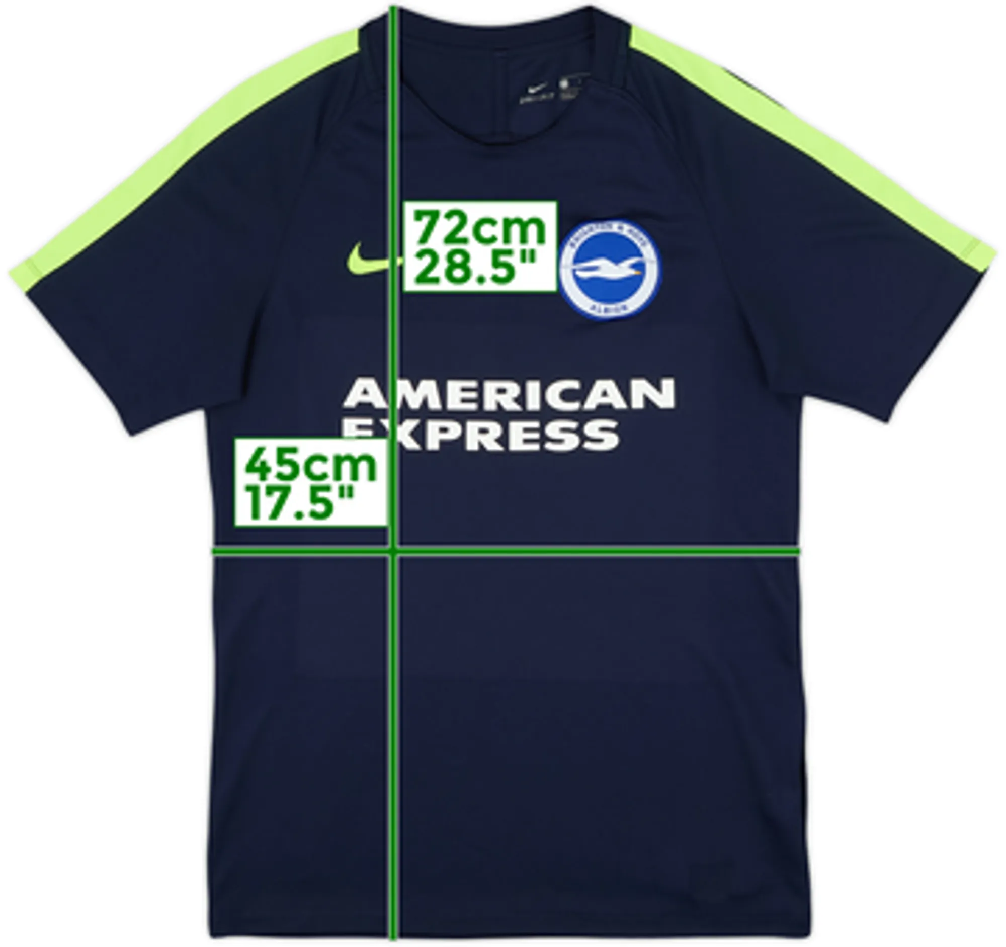 2017-18 Brighton Nike Training Shirt - 10/10 - (S)