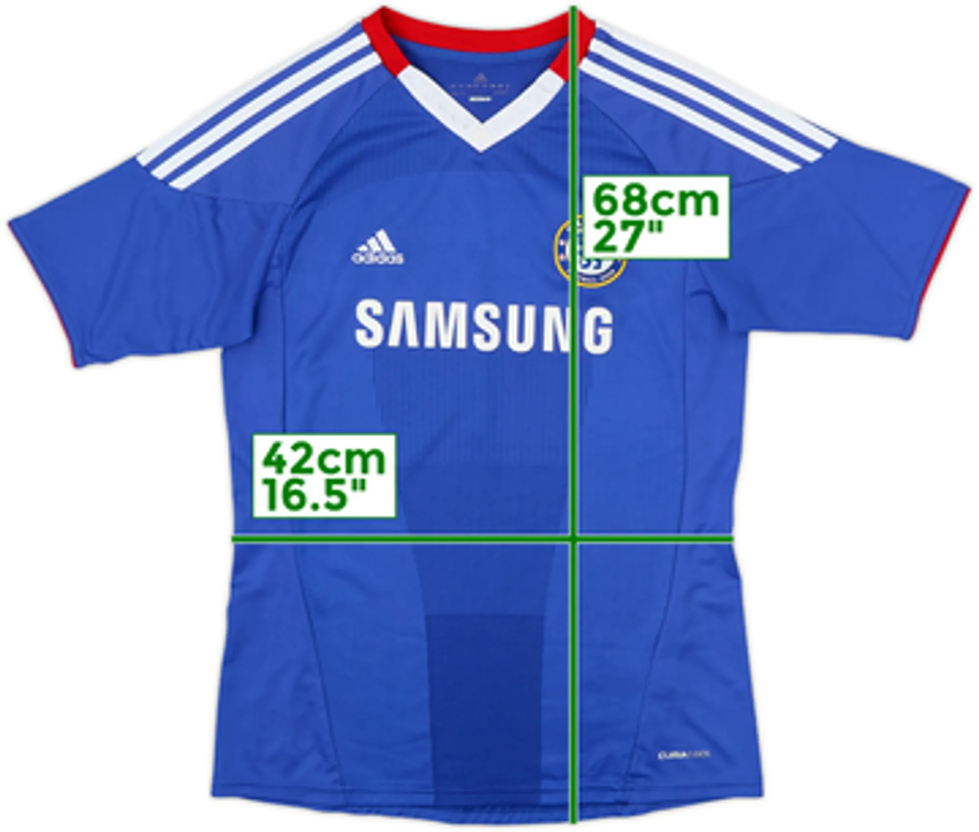 2010-11 Chelsea Home Shirt - 8/10 - (Women's M)