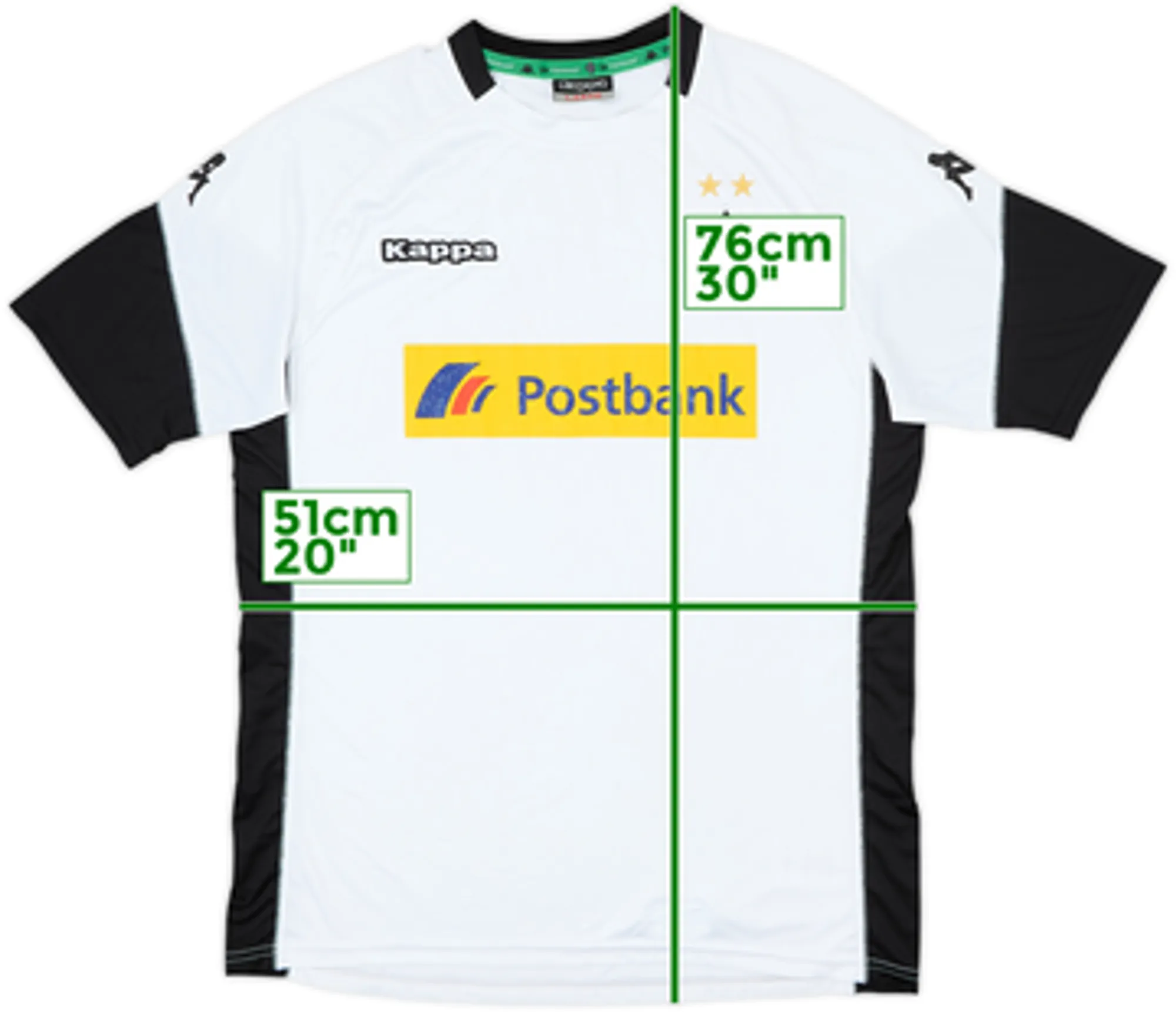 2017-18 Borussia Monchengladbach Home Shirt - 6/10 - (L)
