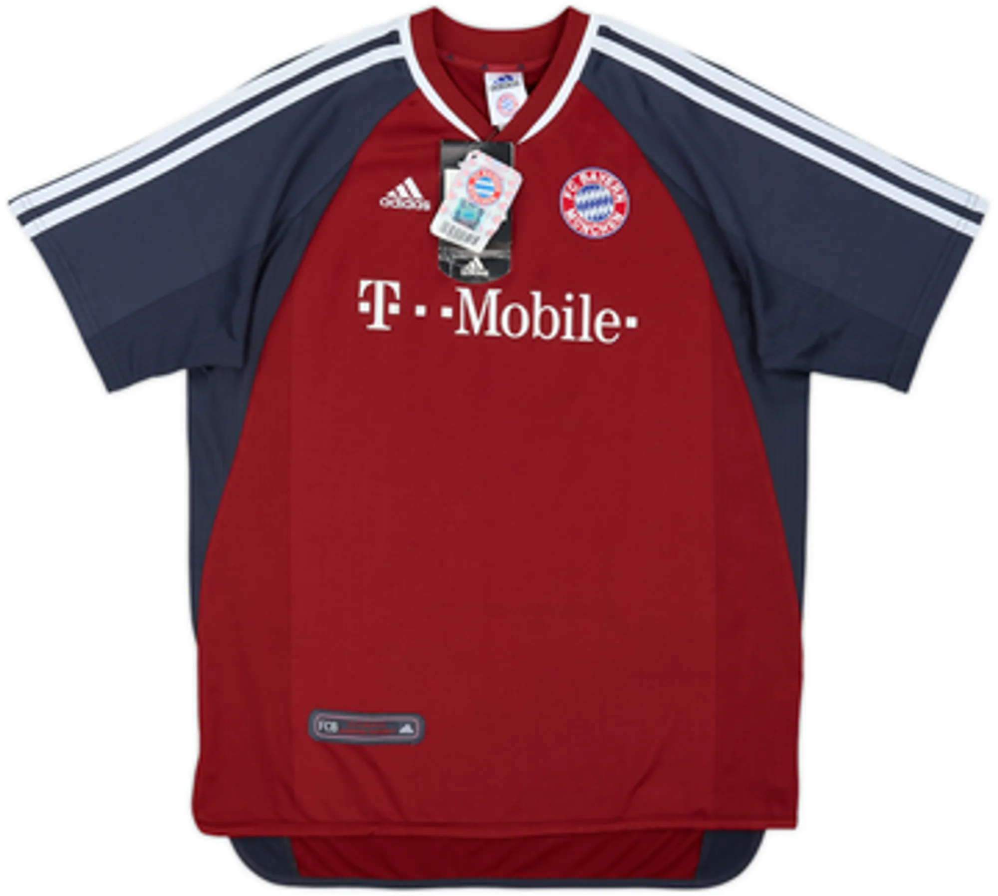 2002-03 Bayern Munich Home Shirt Elber #9 (XL)
