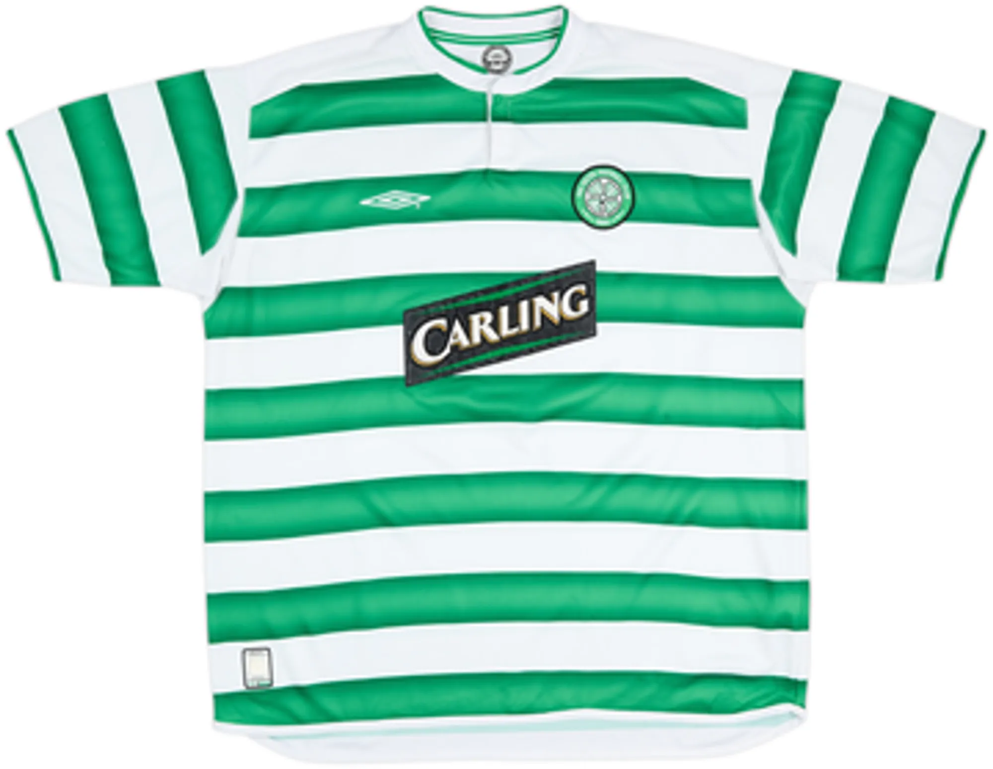 2003-04 Celtic Home Shirt Larsson #7 - 6/10 - (L)