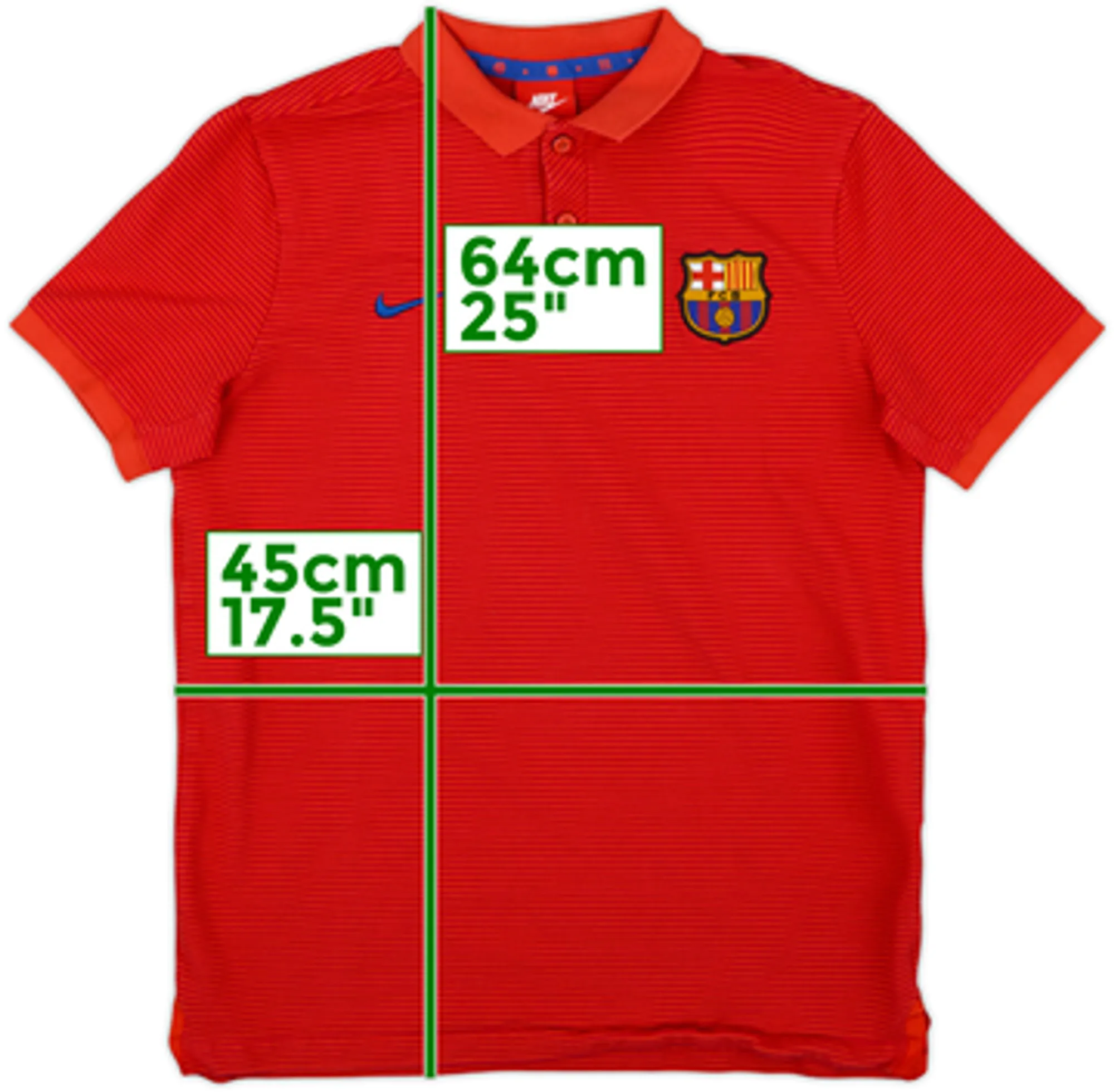 2016-17 Barcelona Nike Polo Shirt - 6/10 - (XL.Boys)