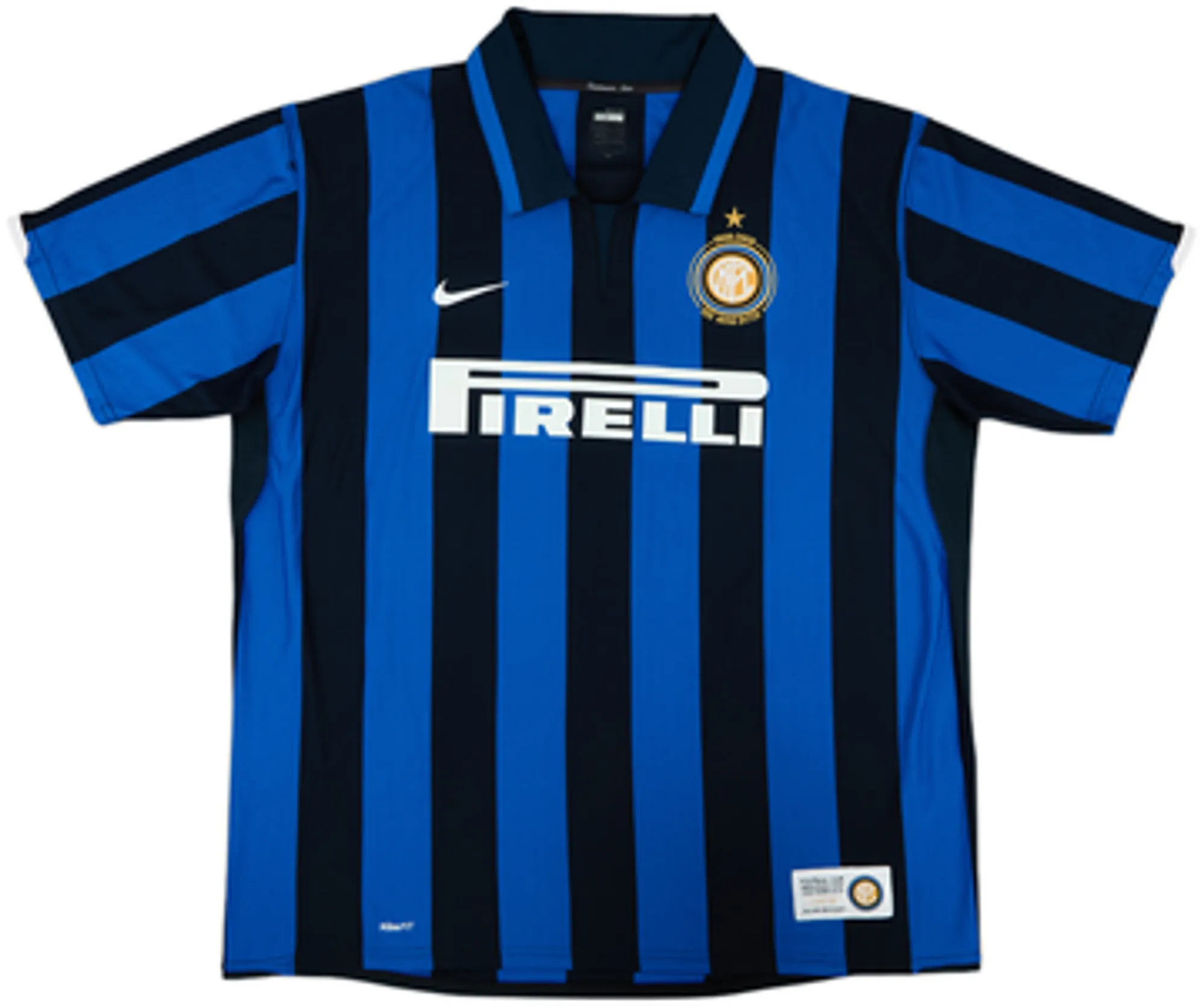 2007-08 Inter Milan Centenary Home Shirt Stankovic #5 - 10/10 - (XXL)