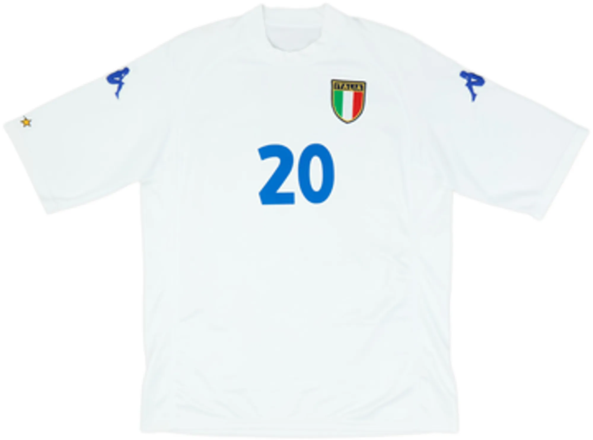 2000-01 Italy Away Shirt Totti #20 - 9/10 - (XL)