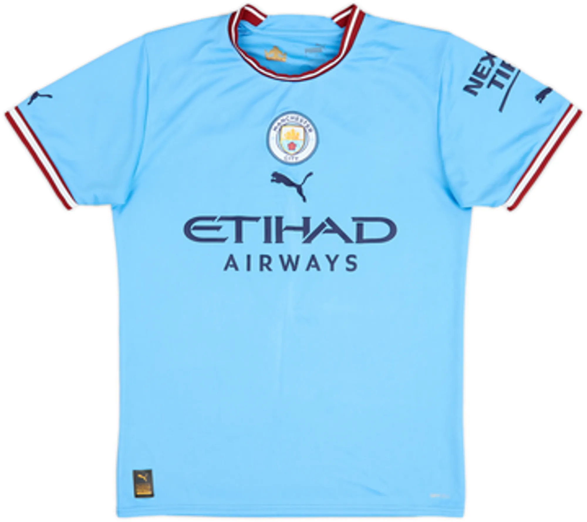 2022-23 Manchester City Home Shirt Haaland #9 - 8/10 - (S)