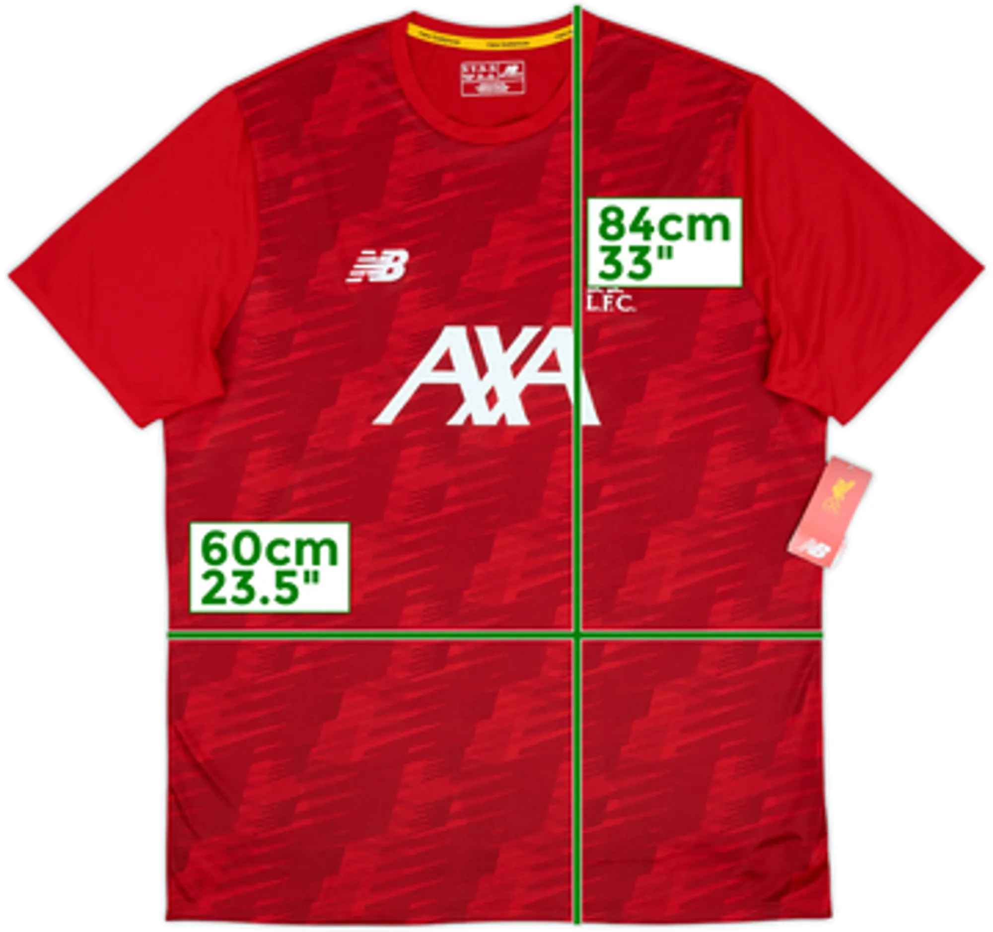 2019-20 Liverpool New Balance Training Shirt (L)