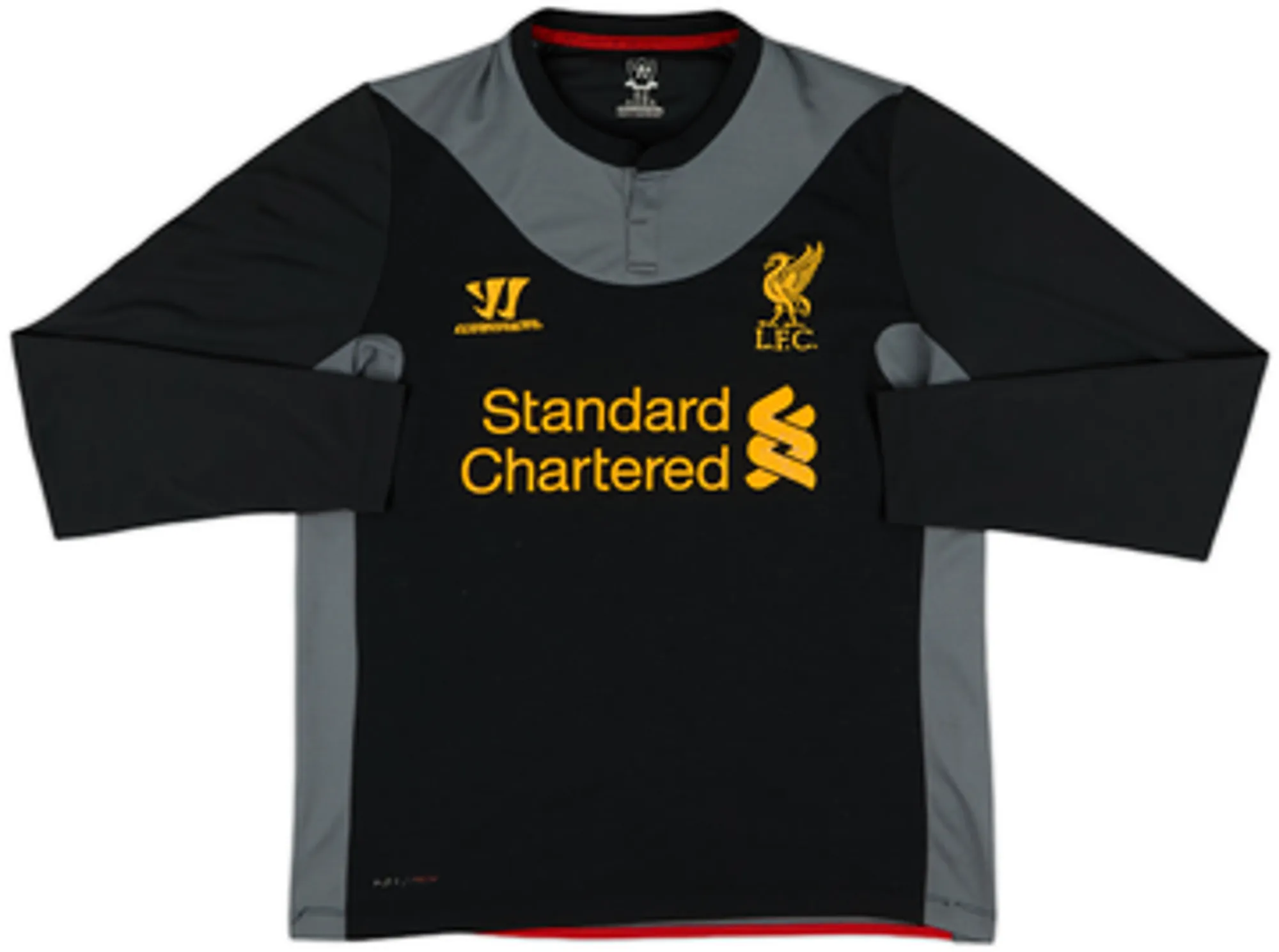 2012-13 Liverpool Away L/S Shirt Suarez #7 - 6/10 - (S)