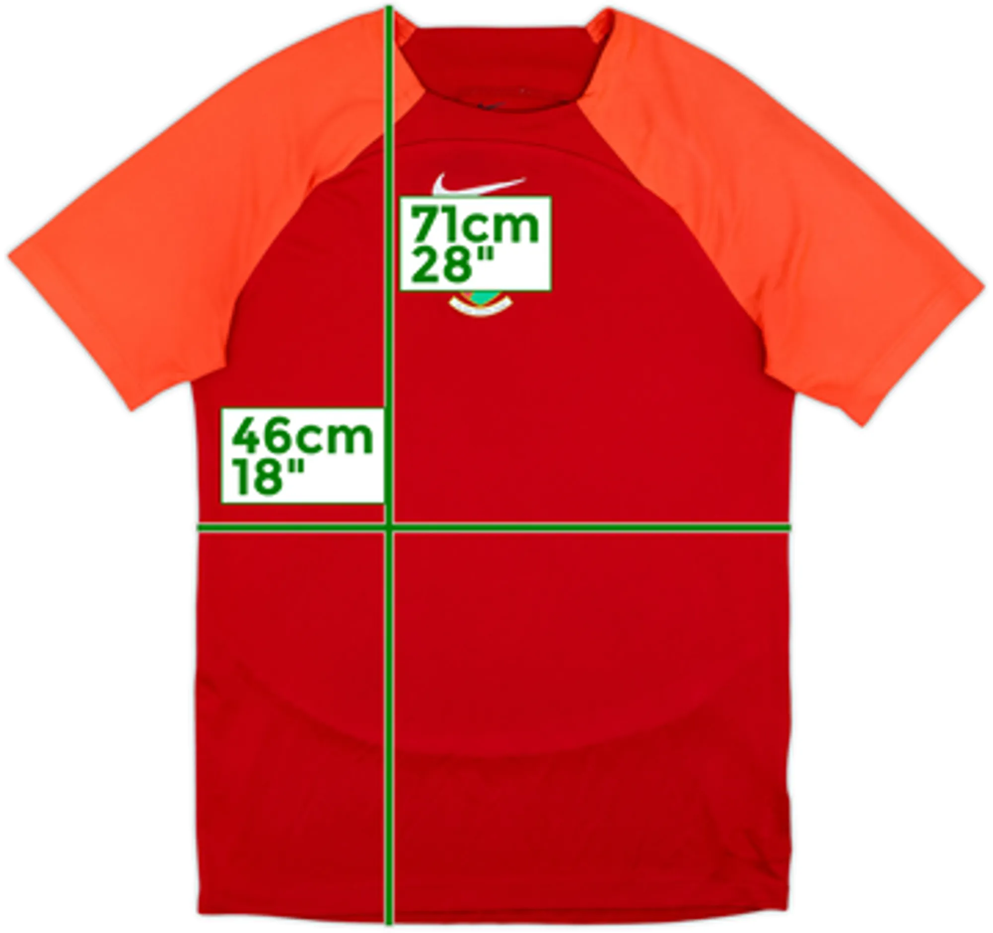 2022-23 Glentoran Nike Training Shirt - 8/10 - (M)