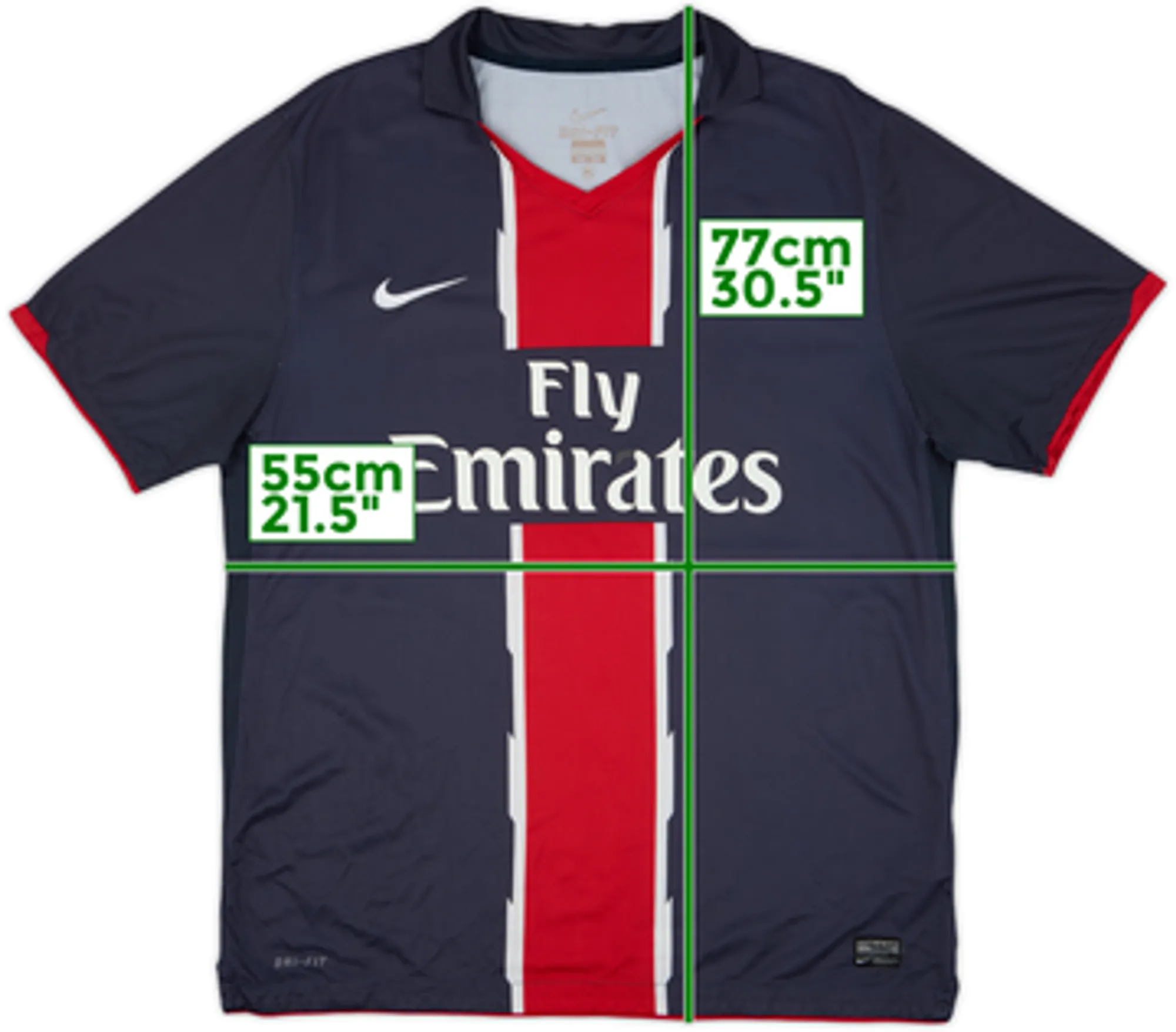 2010-11 Paris Saint-Germain Away Shirt - 5/10 - (XL)