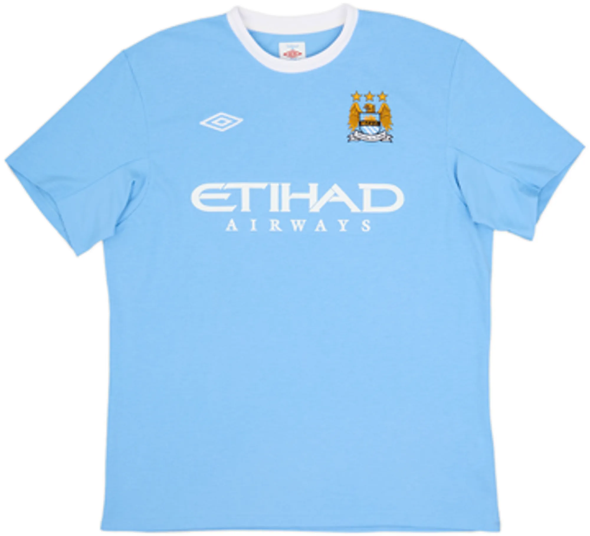 2009-10 Manchester City Home Shirt Wright-Phillips #8 - 9/10 - (L)