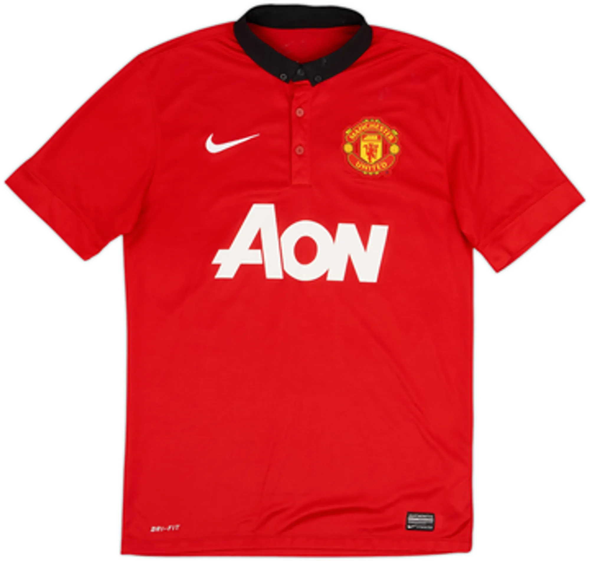 2013-14 Manchester United Home Shirt Rafael #2 - 6/10 - (S)