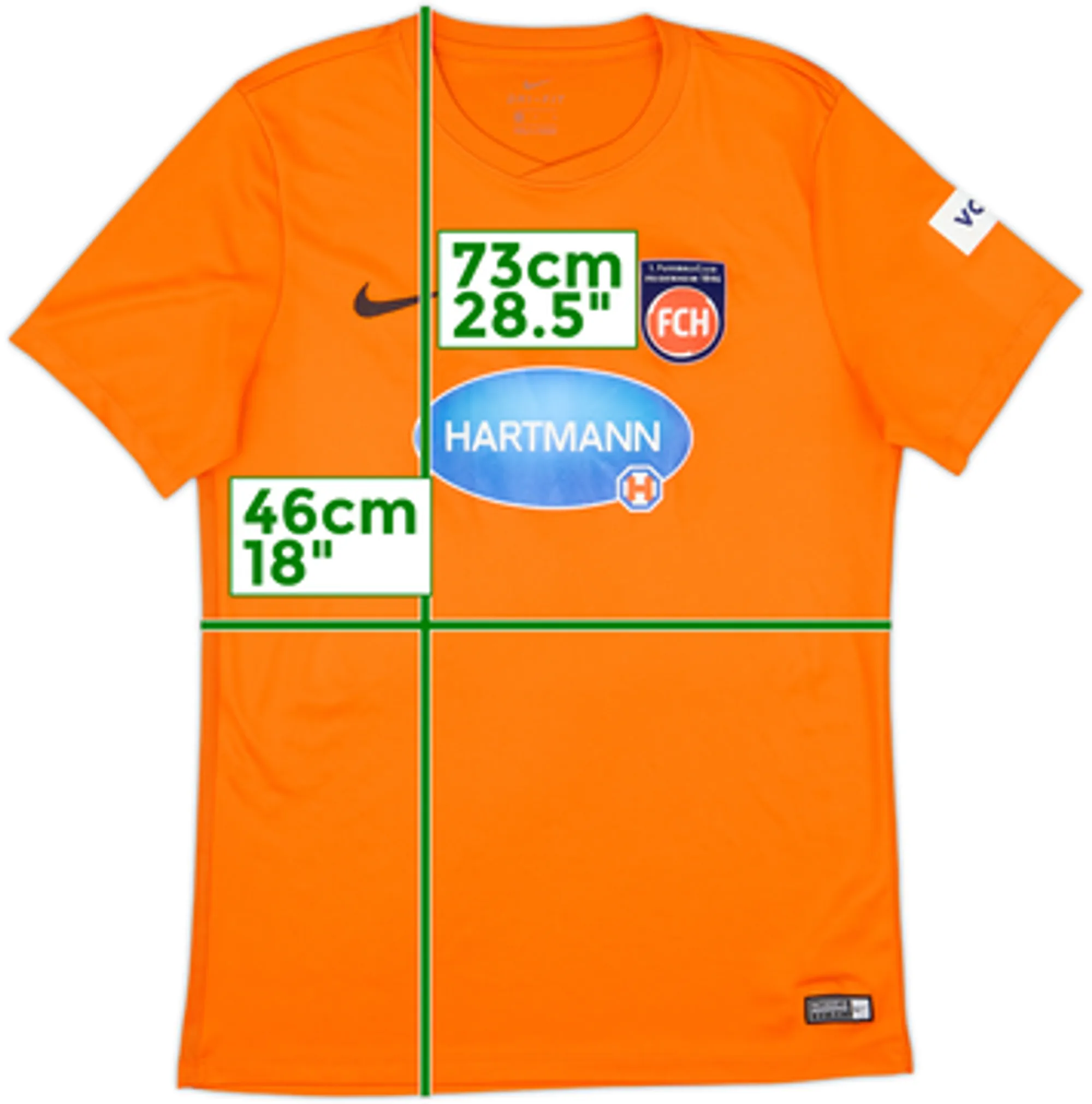 2017-18 Heidenheim GK S/S Shirt - 9/10 - (M)