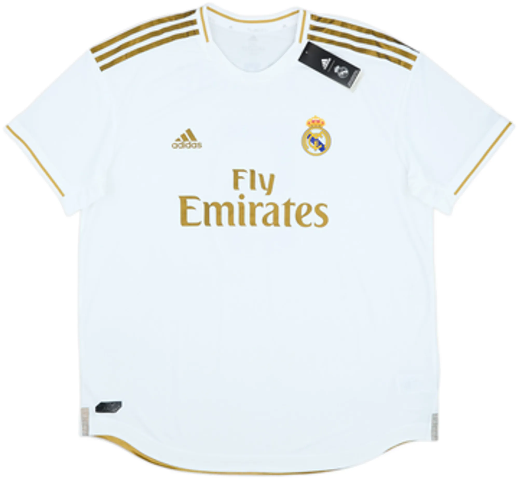 2019-20 Real Madrid Authentic Home Shirt R. Varane #5 (XXL)